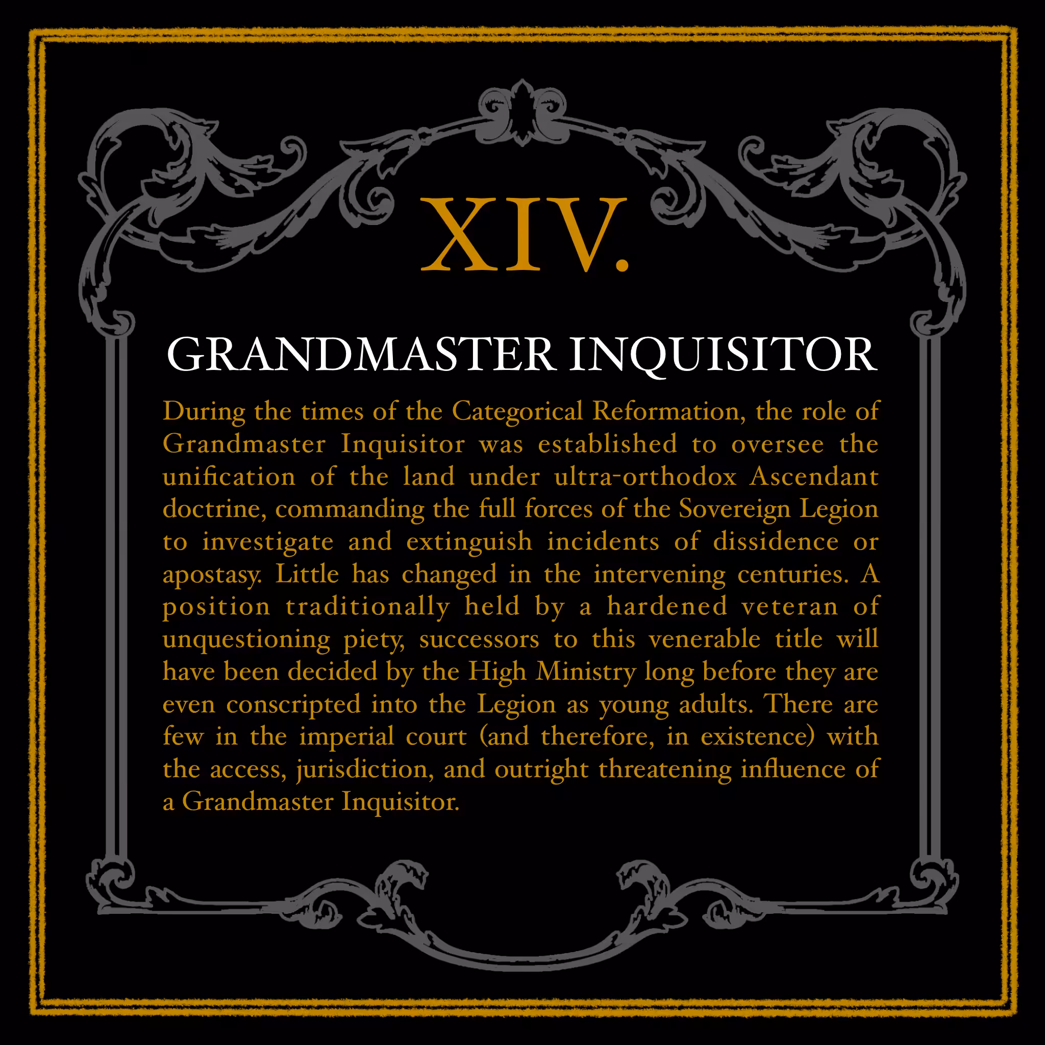 Grandmaster Inquisitor