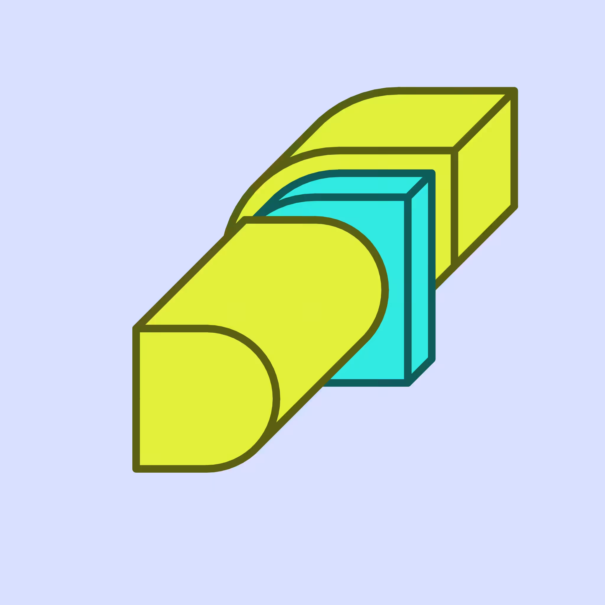 Calm shapes #1169