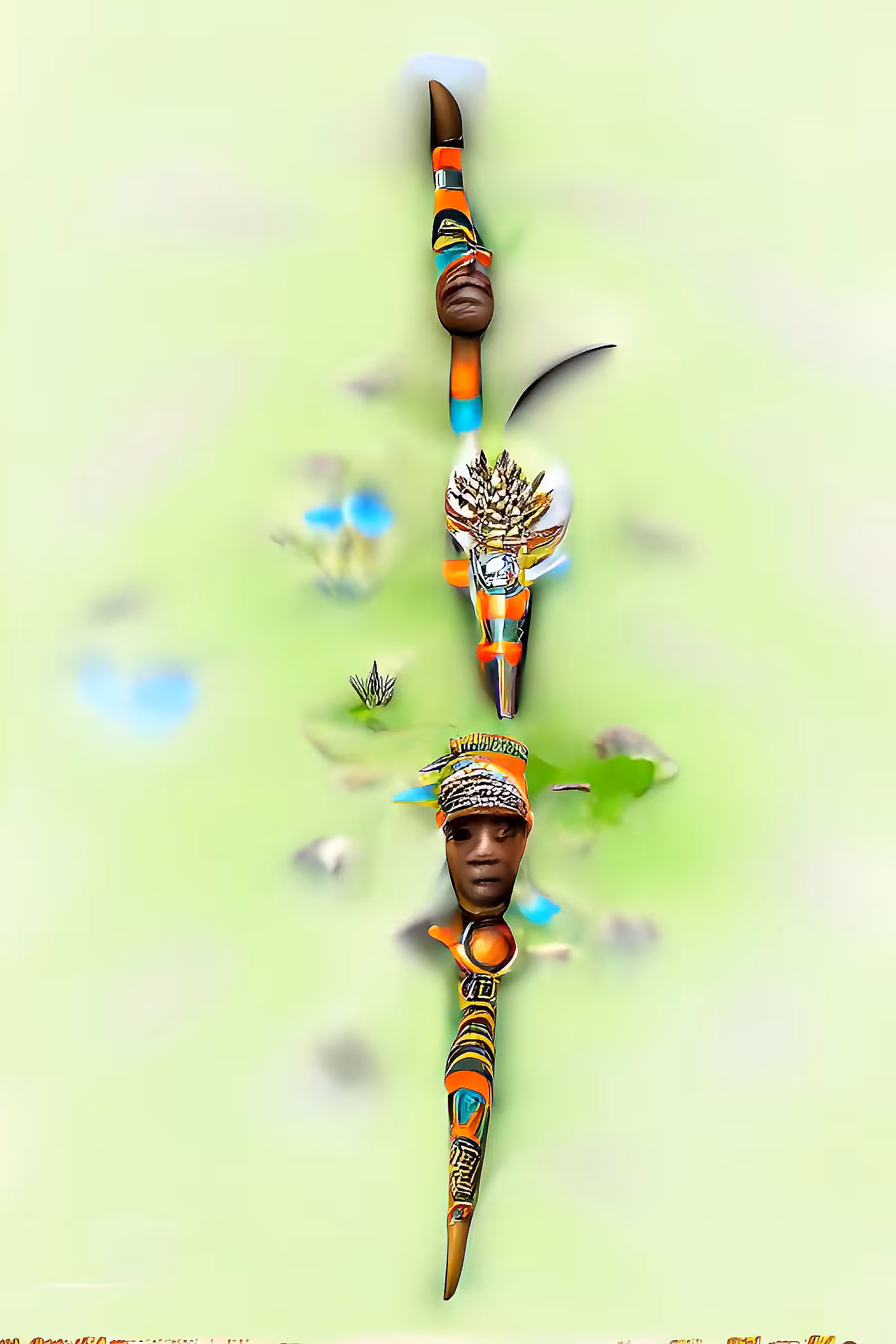 Tahir Tribal Staff