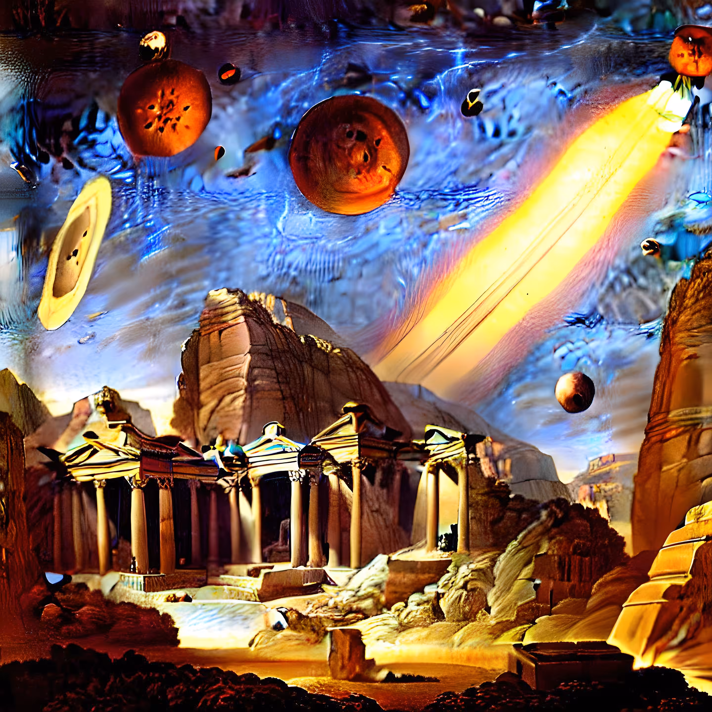Simulation Number 89: Cosmic Petra