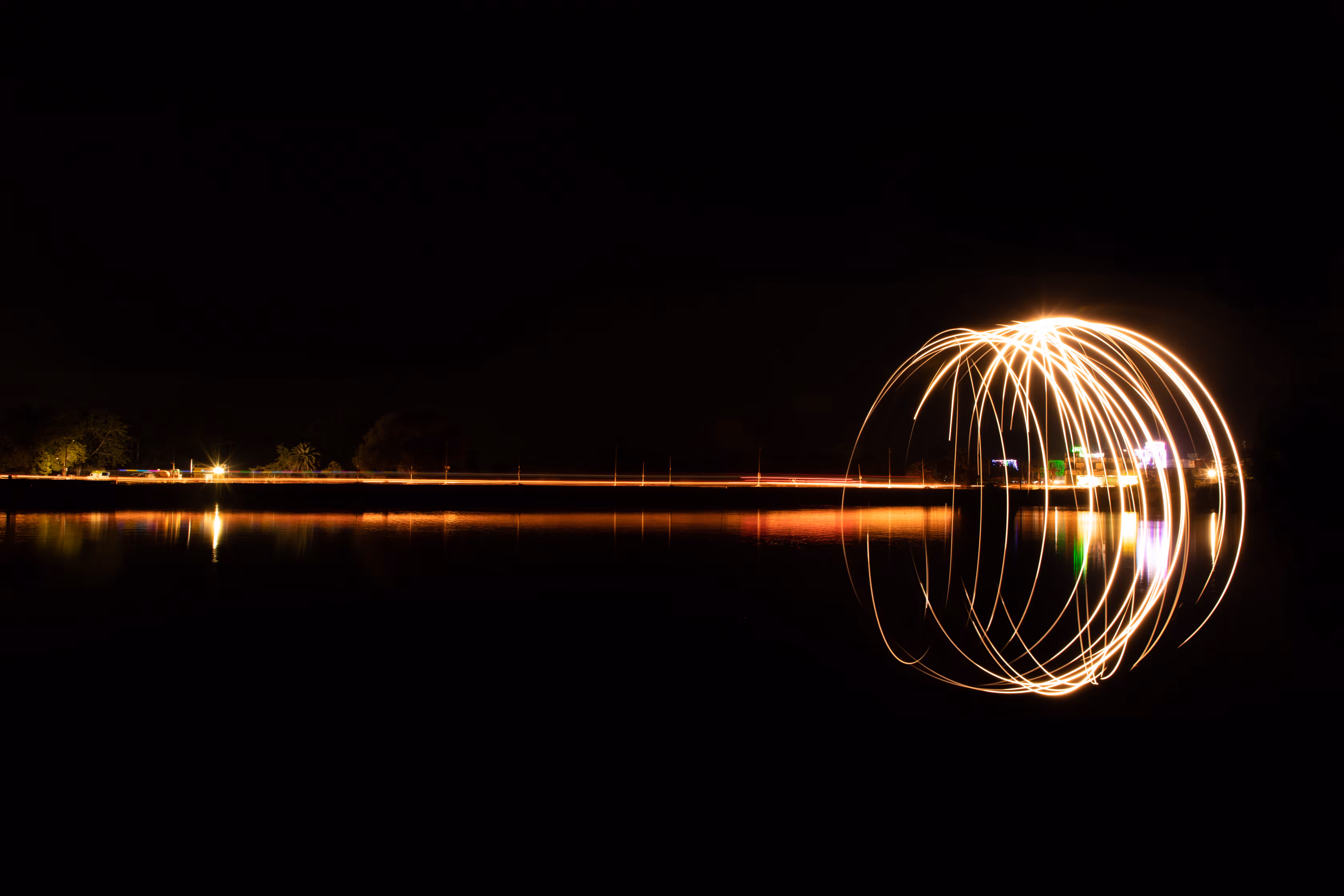 "Illuminated Trails"