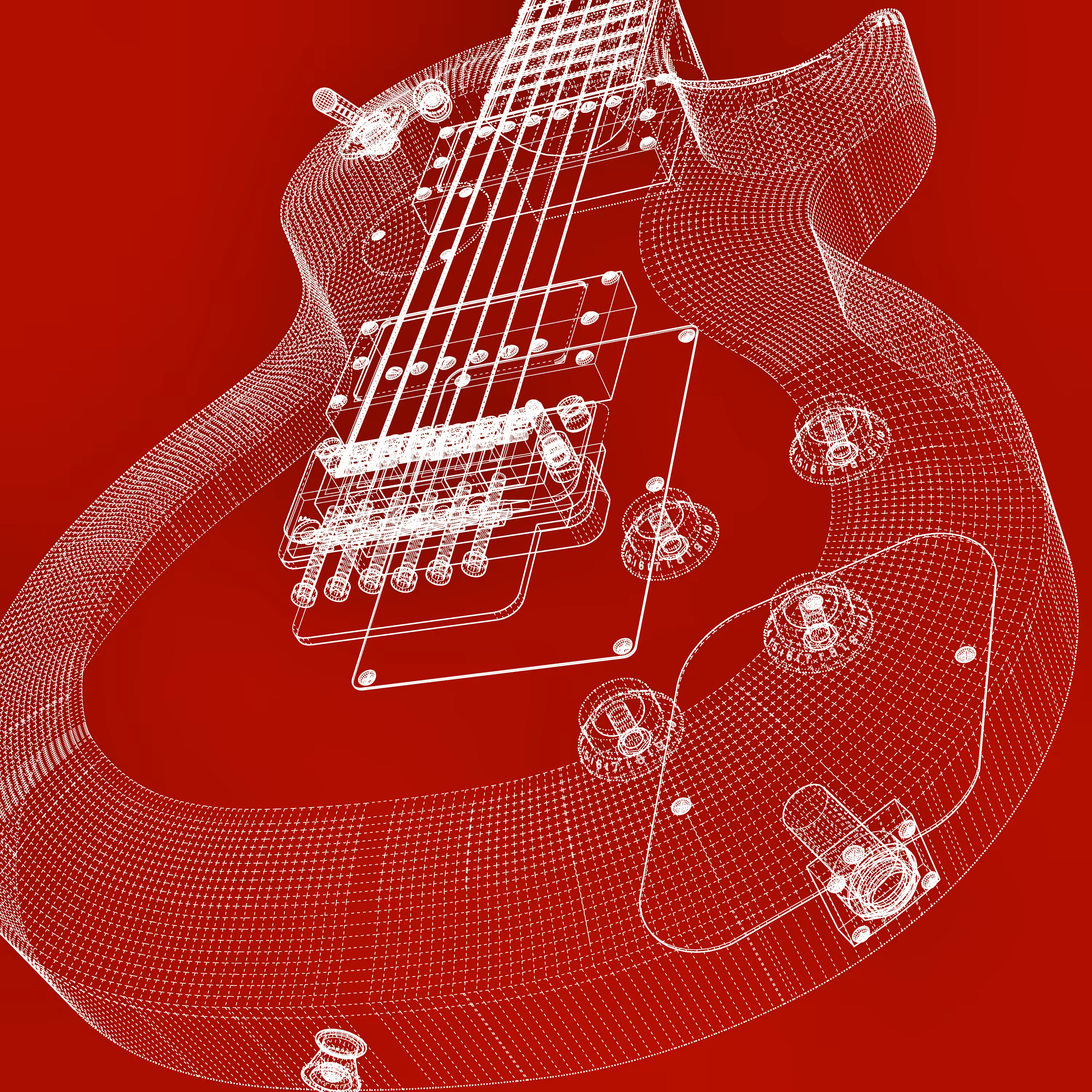Guitar Blueprint.