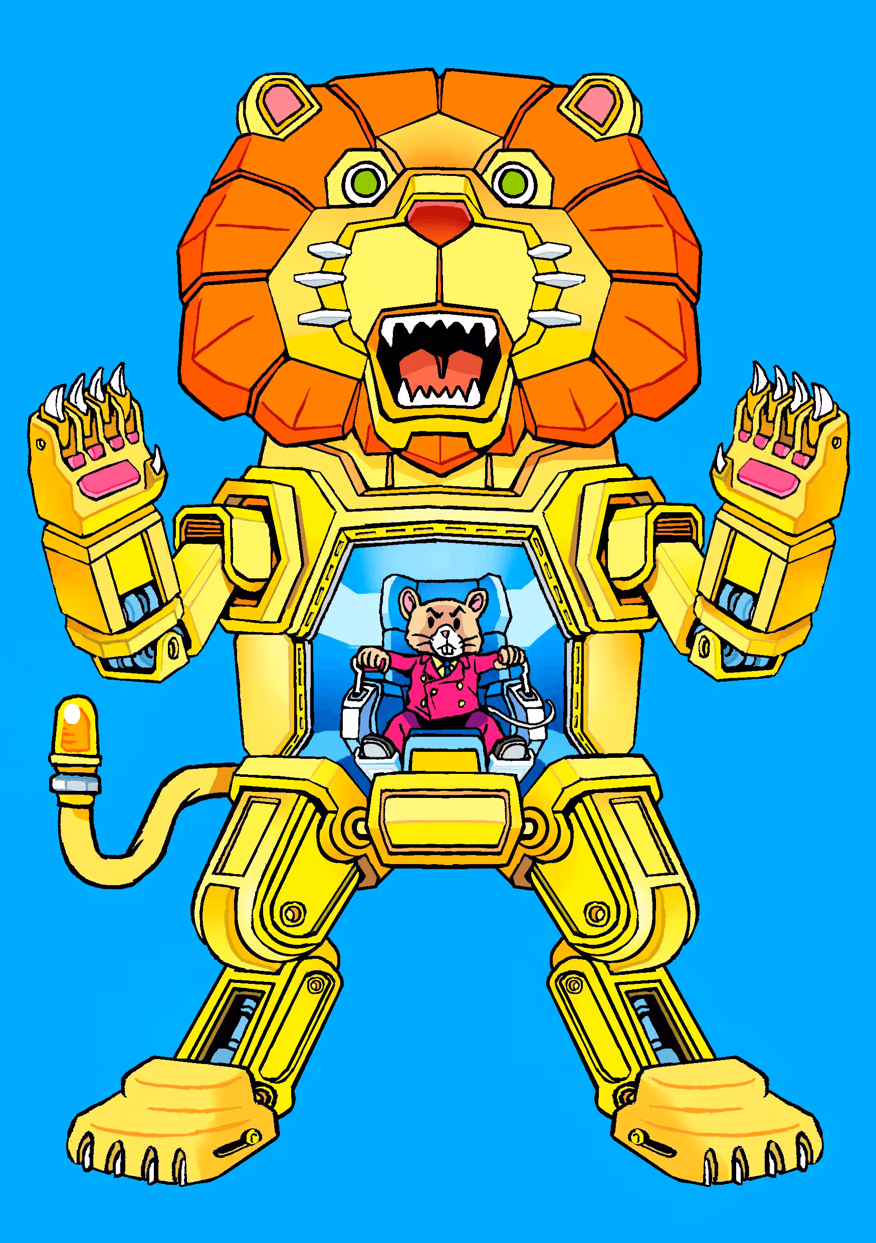 Robo Tribe #017 - Aesop "The Lion & The Mouse"