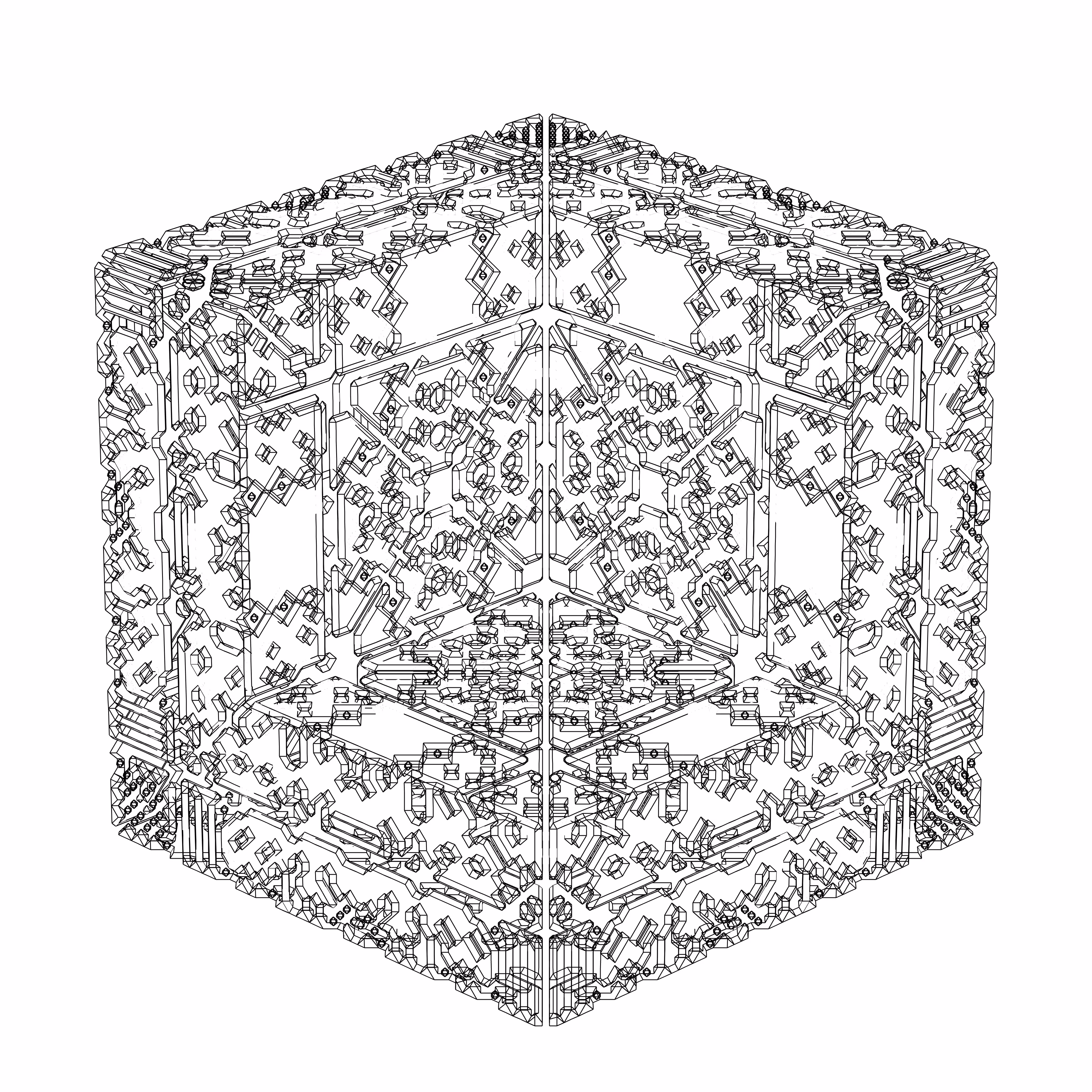 LL21 Alien Art Cube #18