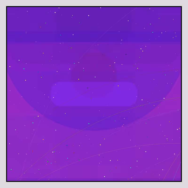 Color Field Starry B #17