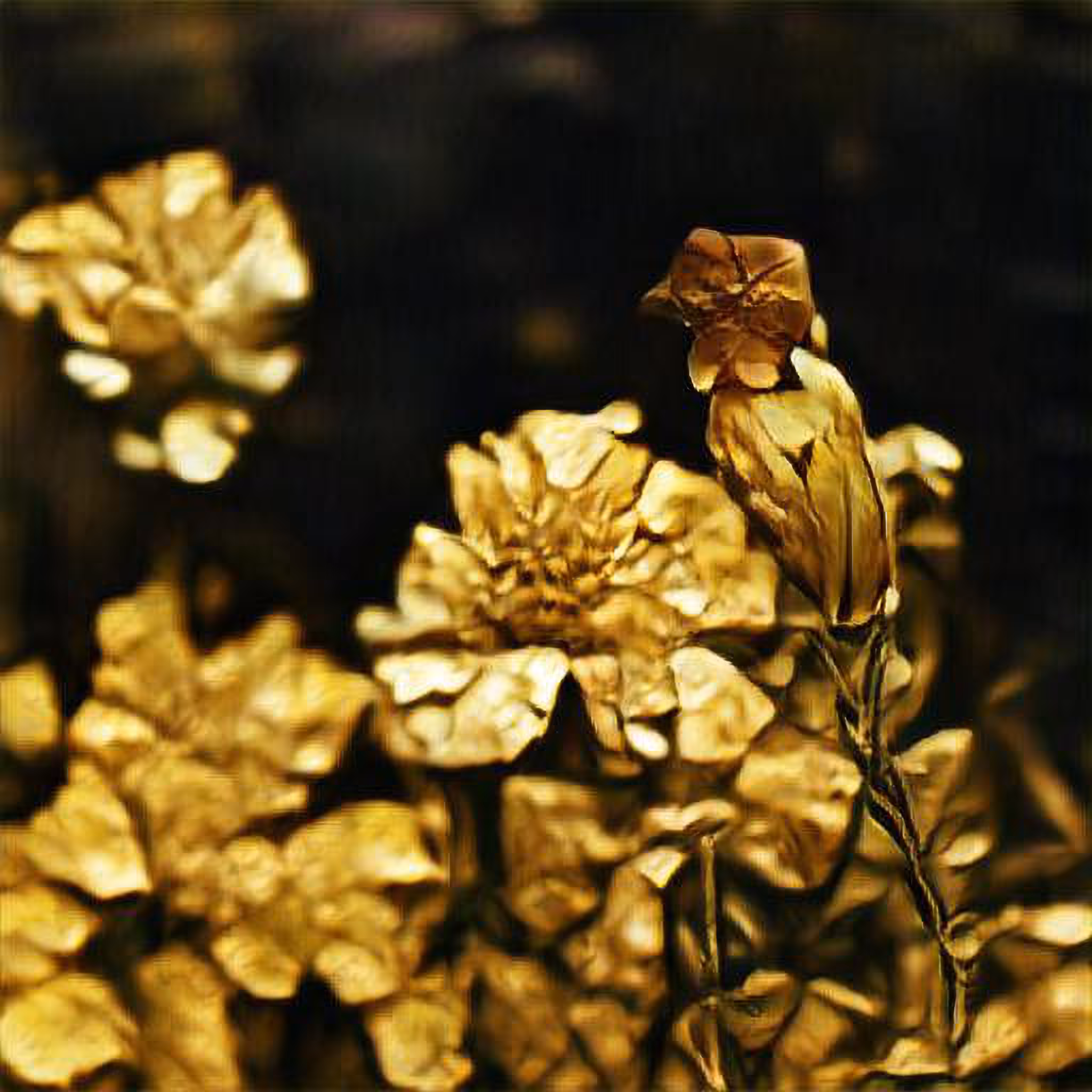 „Cover my thoughts in gold, I’m your flower, watch me unfold.“ Artificial Dream - text2image by RandomLikeU #11