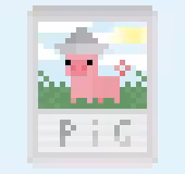 PIG 'PAPER HAT'