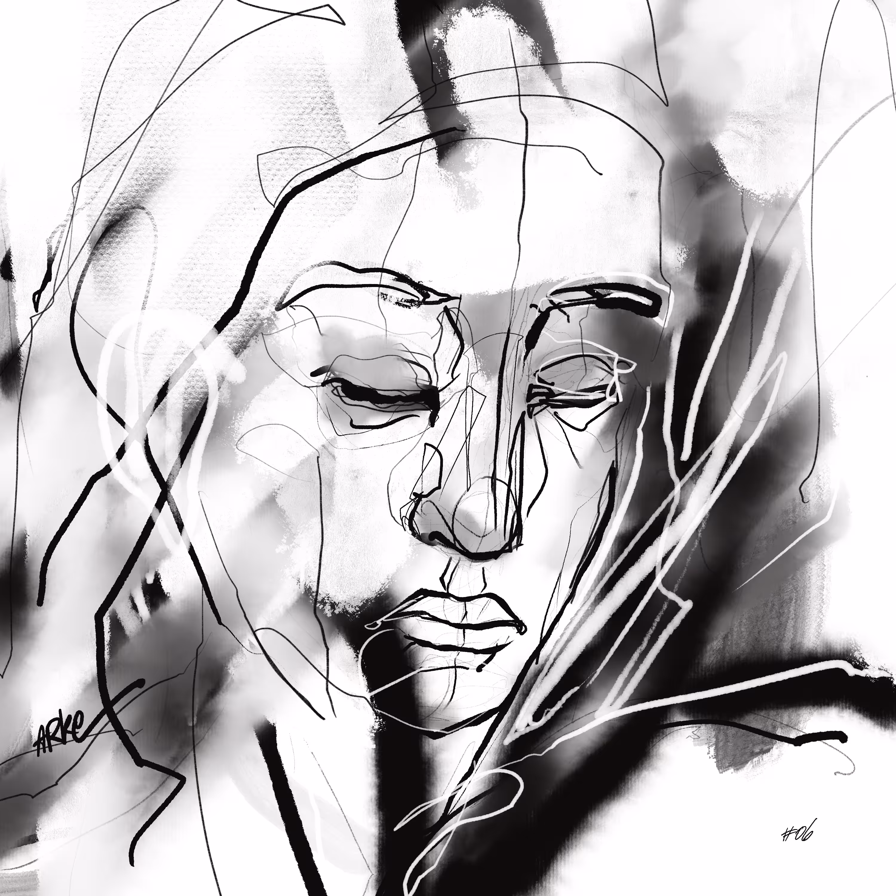 Arke - Lines Portrait #06