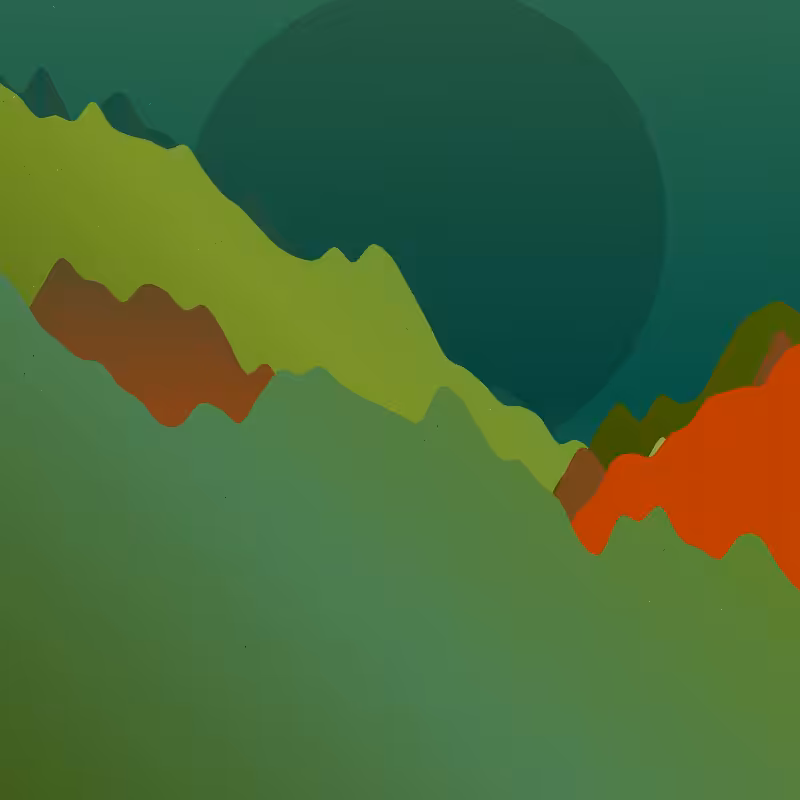 Rolling Hills at Sundown #56
