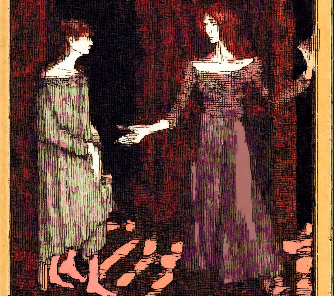 John William Waterhouse's Tristan and Isolde with the Potion