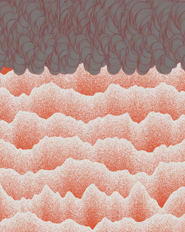 Clouds over the Mountains #91
