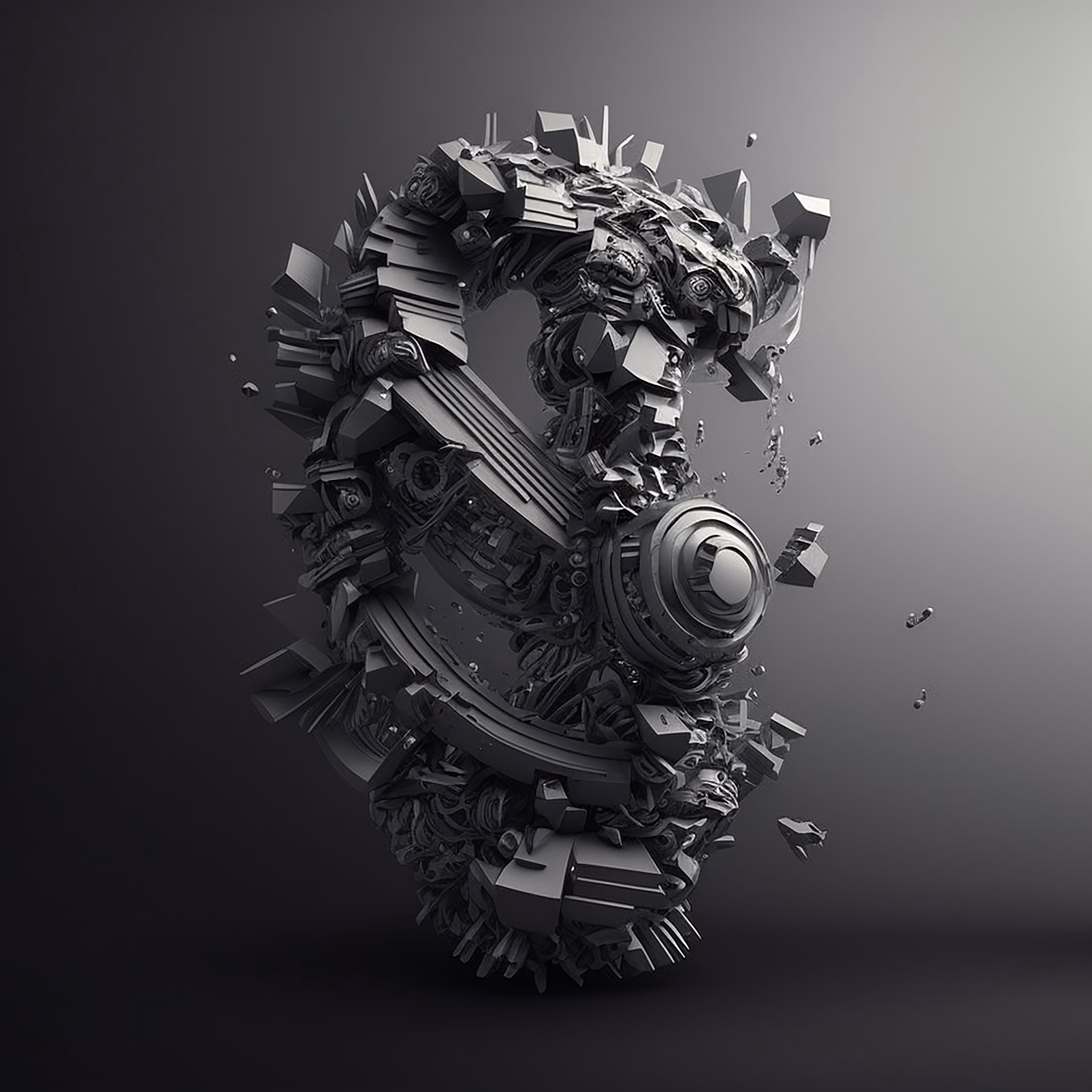 The Birth of AI Sculptures #299