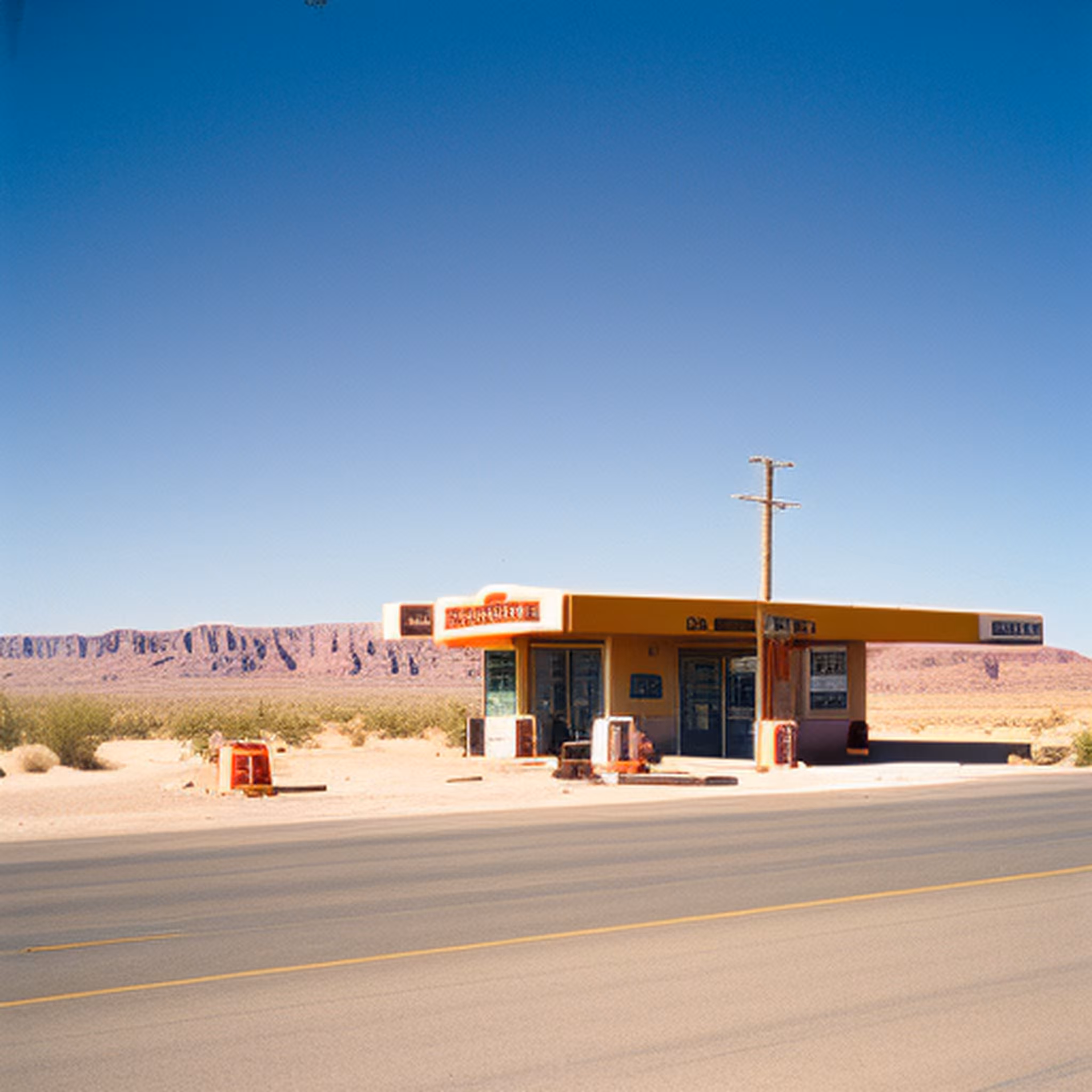 Mirages in the desert #2
