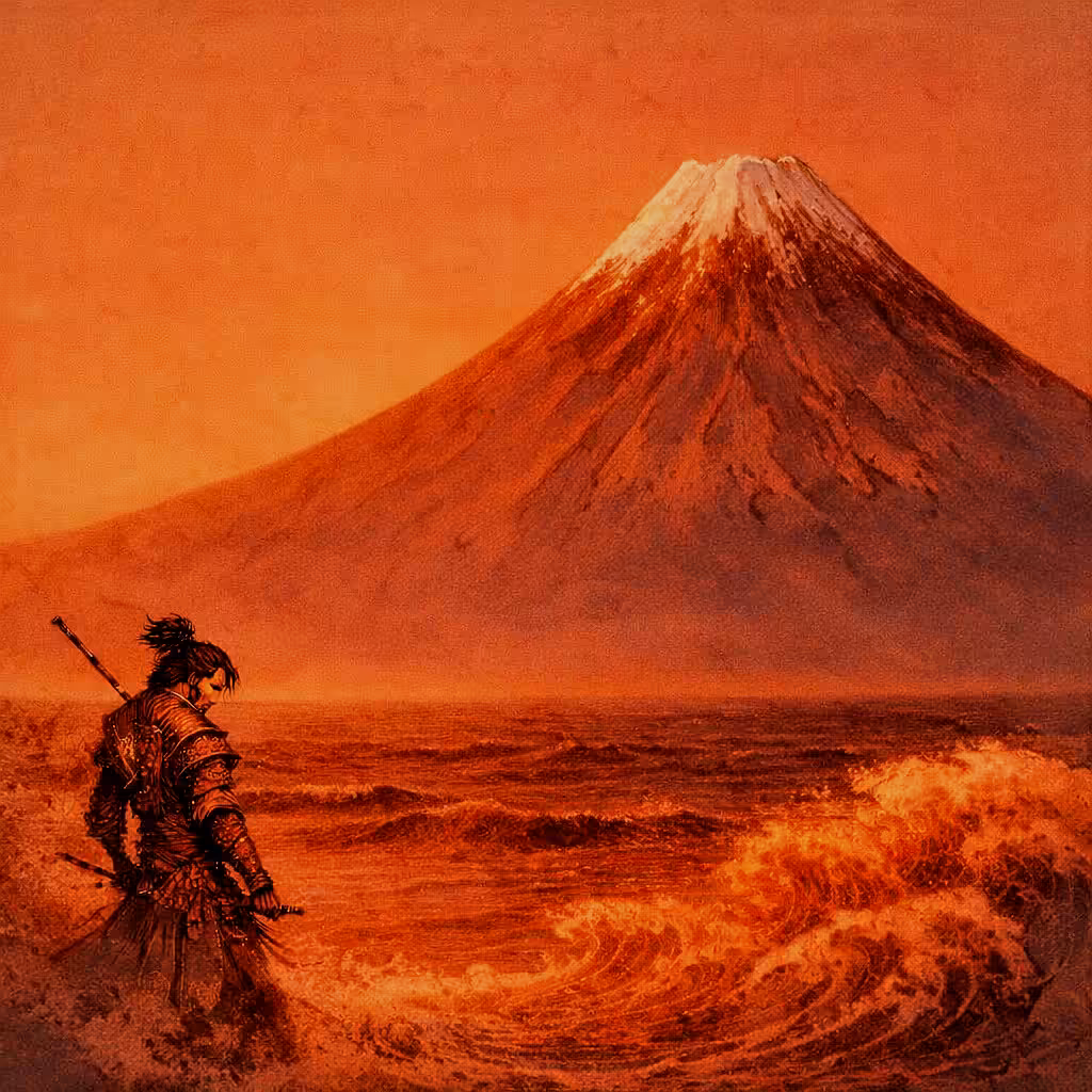 Simple Fuji Art: Unyielding