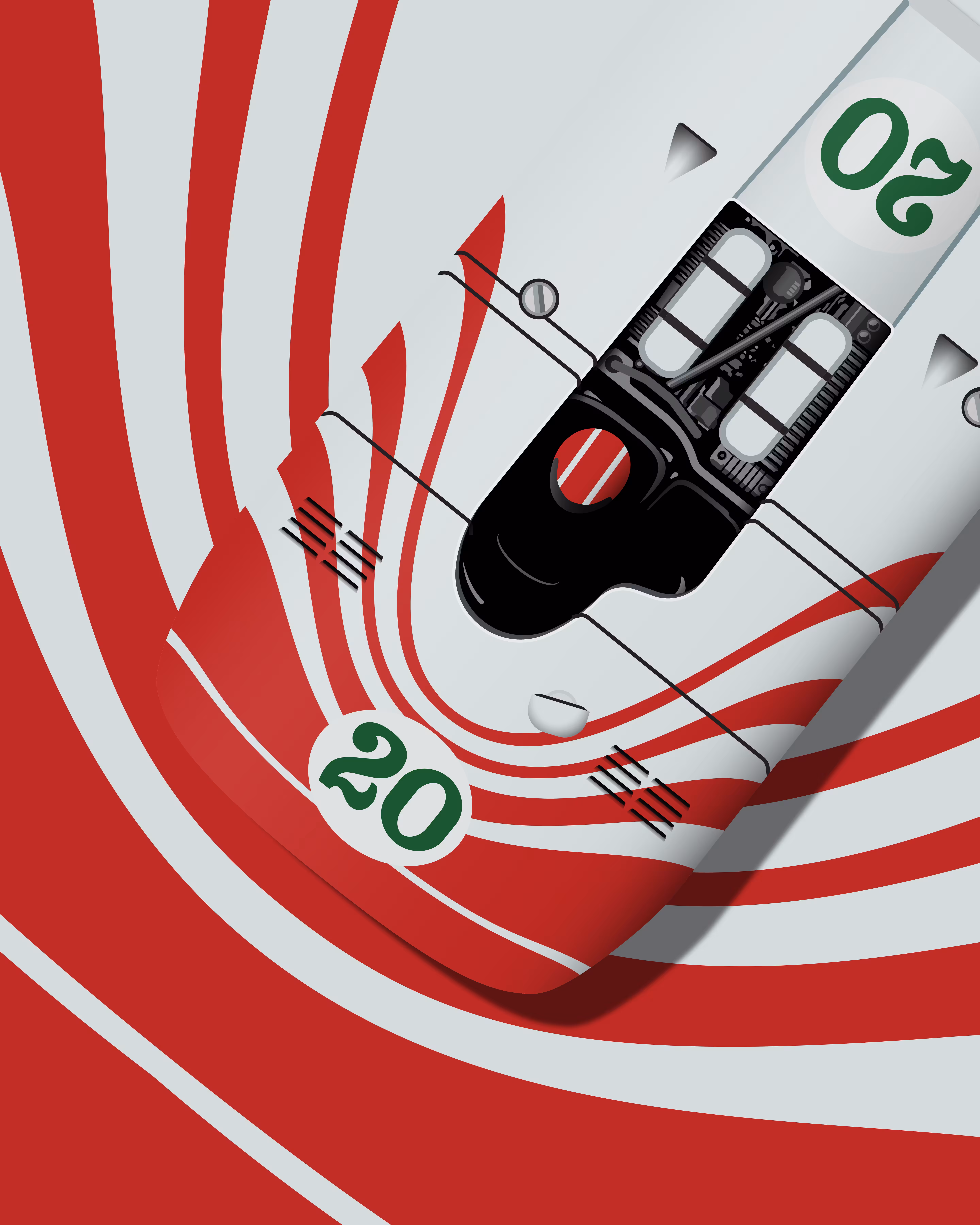 PORSCHE 908 /3 N°20