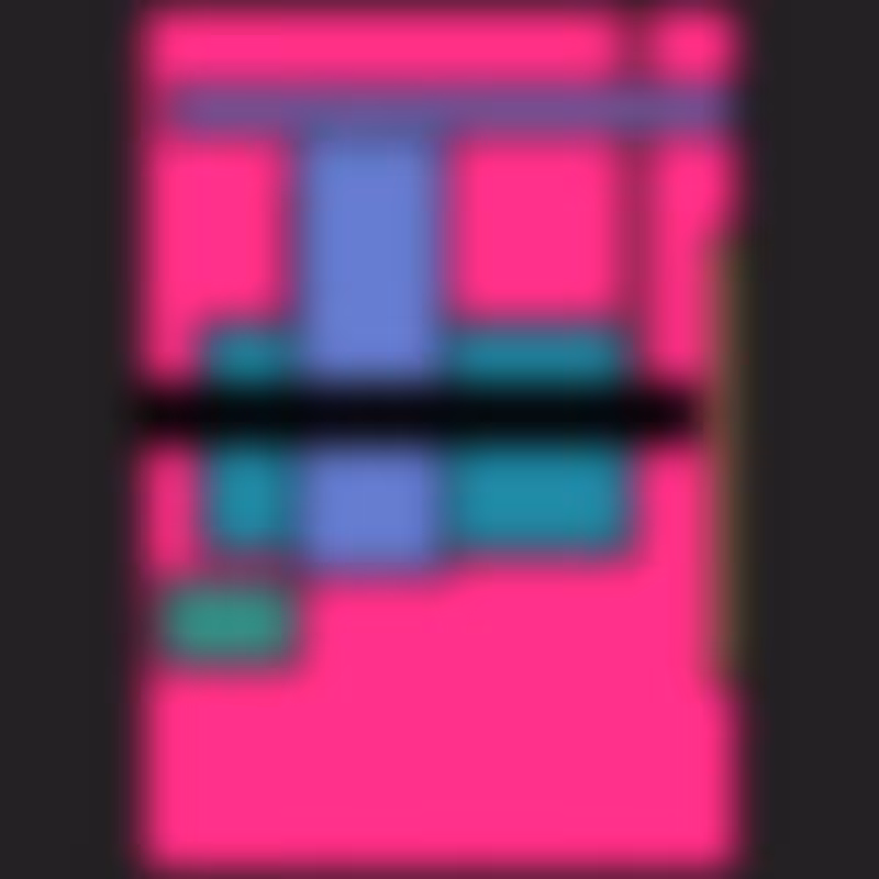 Mondrian Franke Blur #32