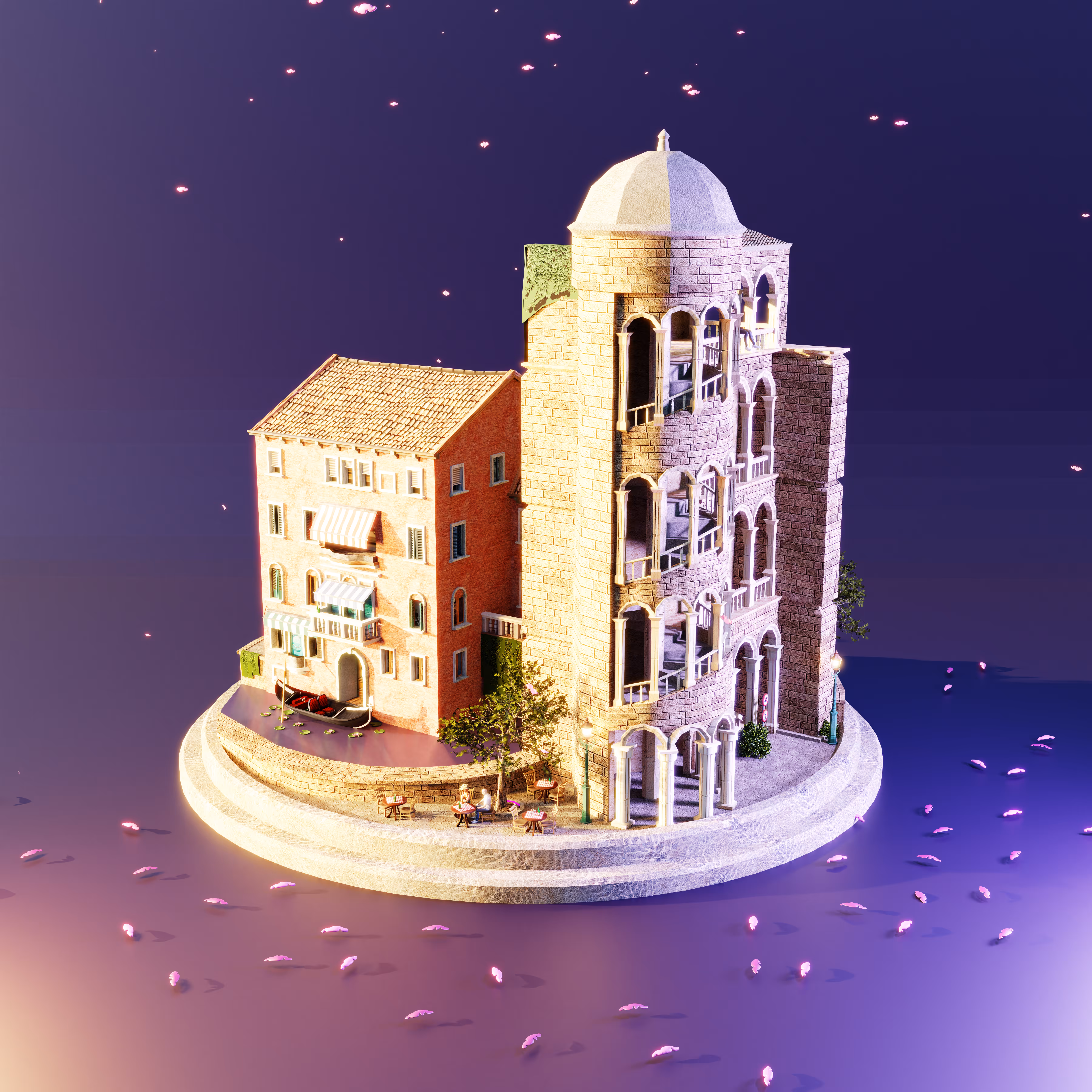 low poly venezia #1