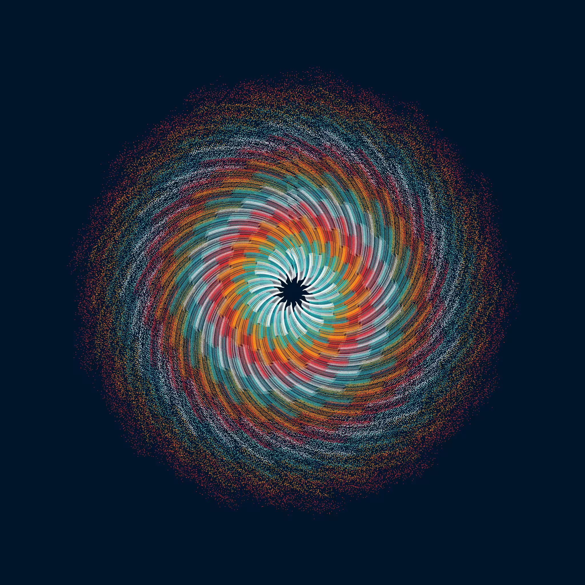 CIRCULAR MURMURATIONS #64