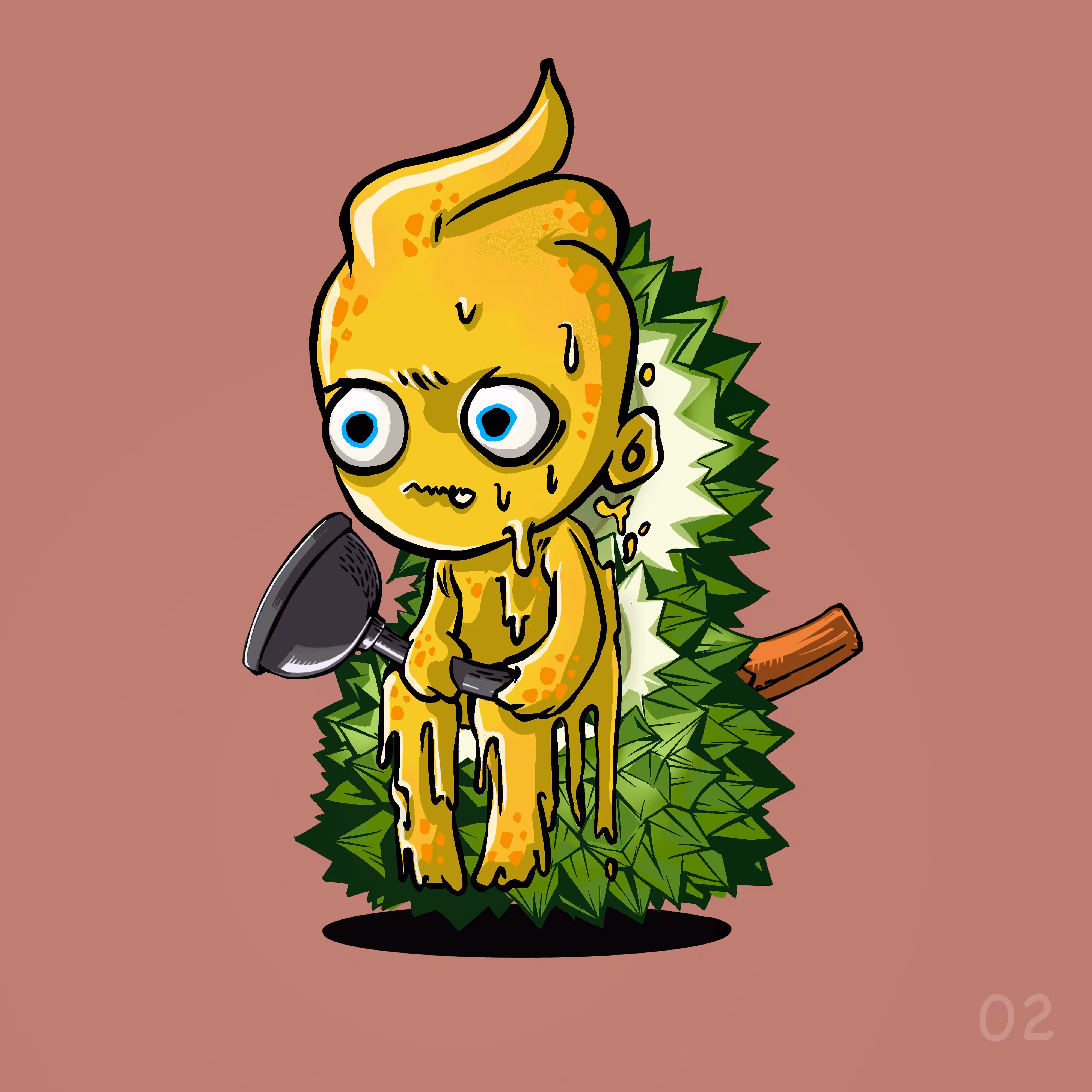 Durian Unchiro Man #02