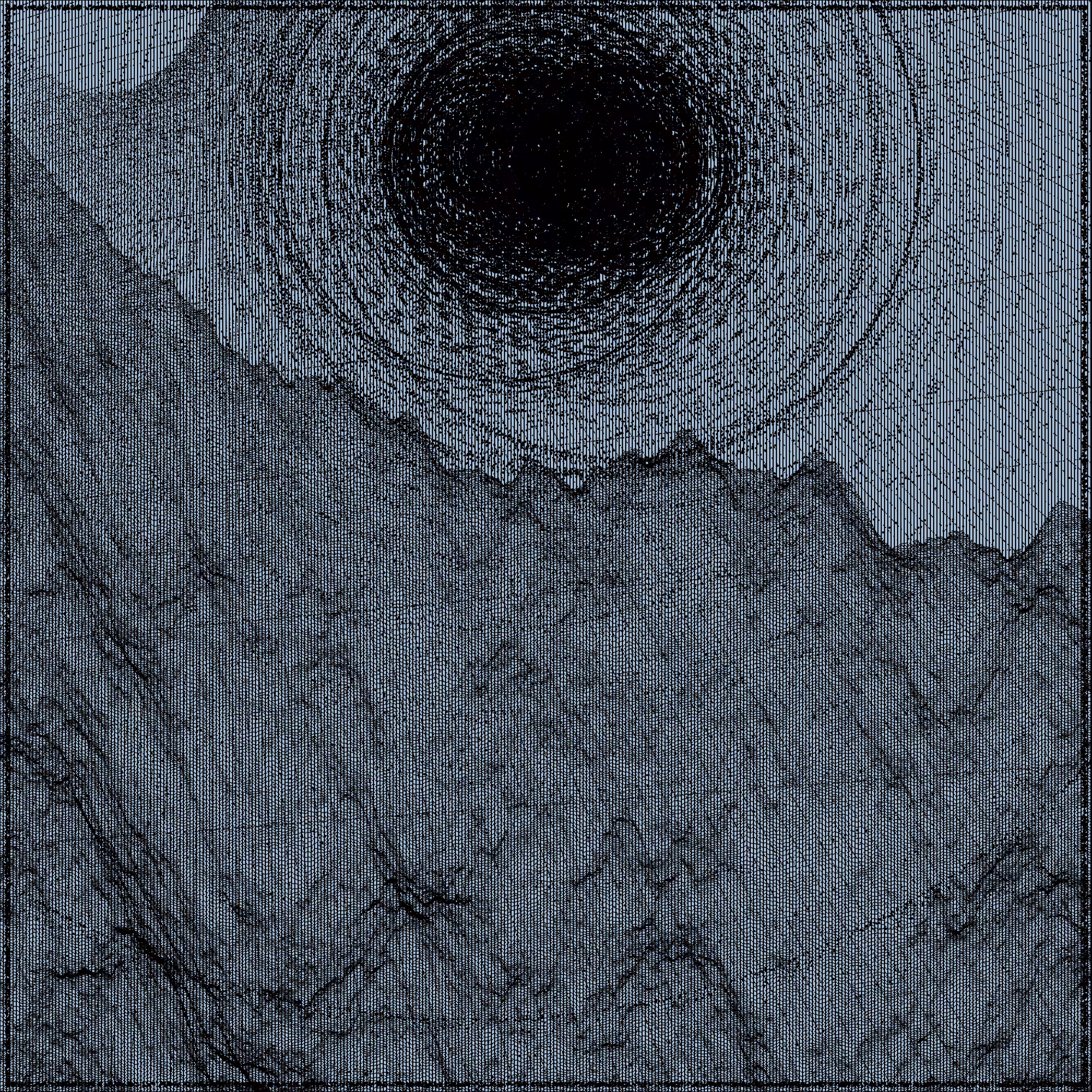 Surreal classic generative landscape #95