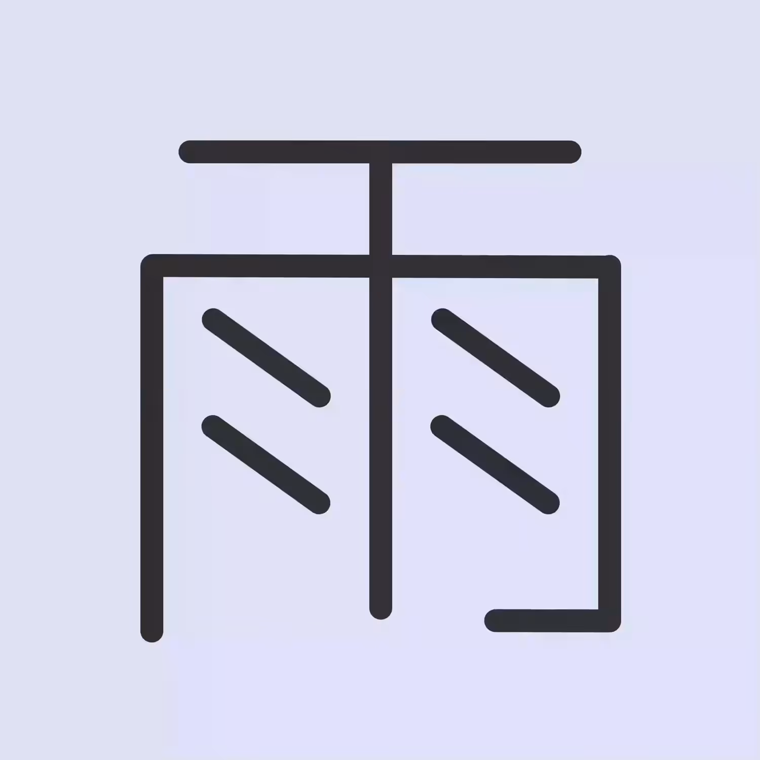 雨 rain