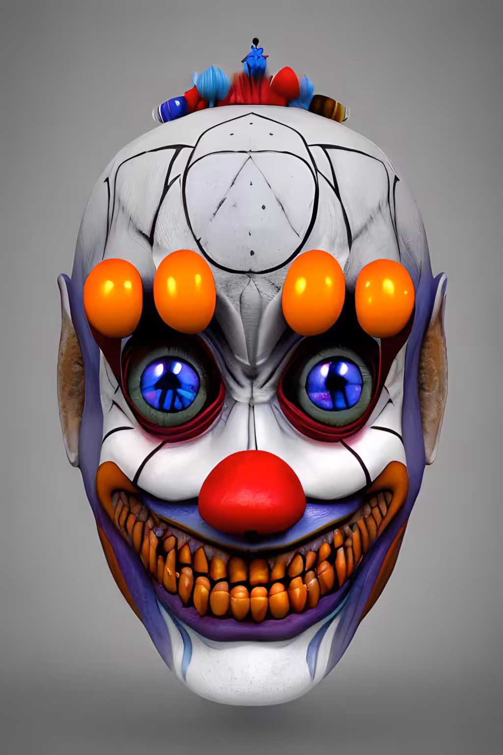 Distorted Faces: Distorted Face #11