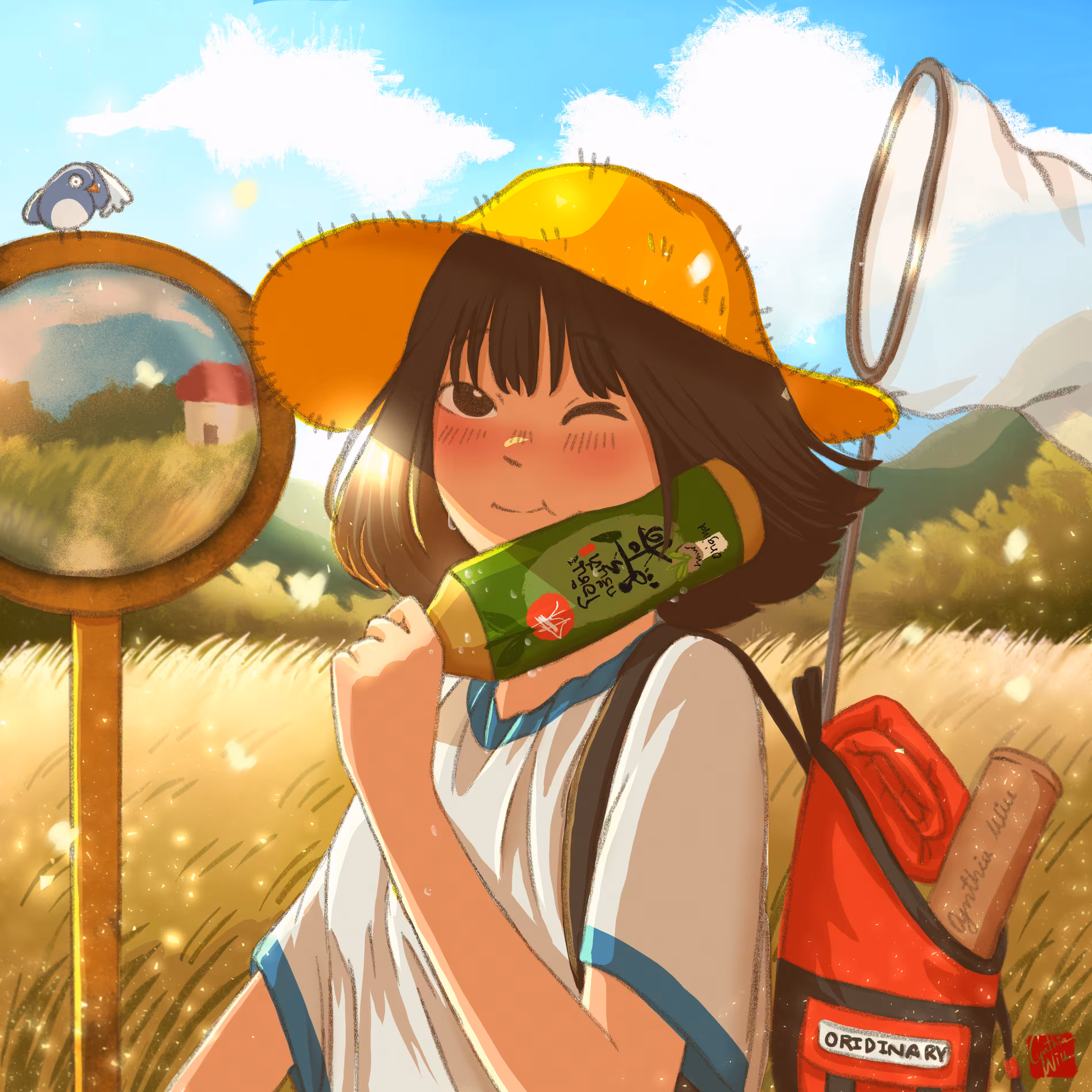 A Fine day in Summer  (Anime style by Cynthia Wiu) #04