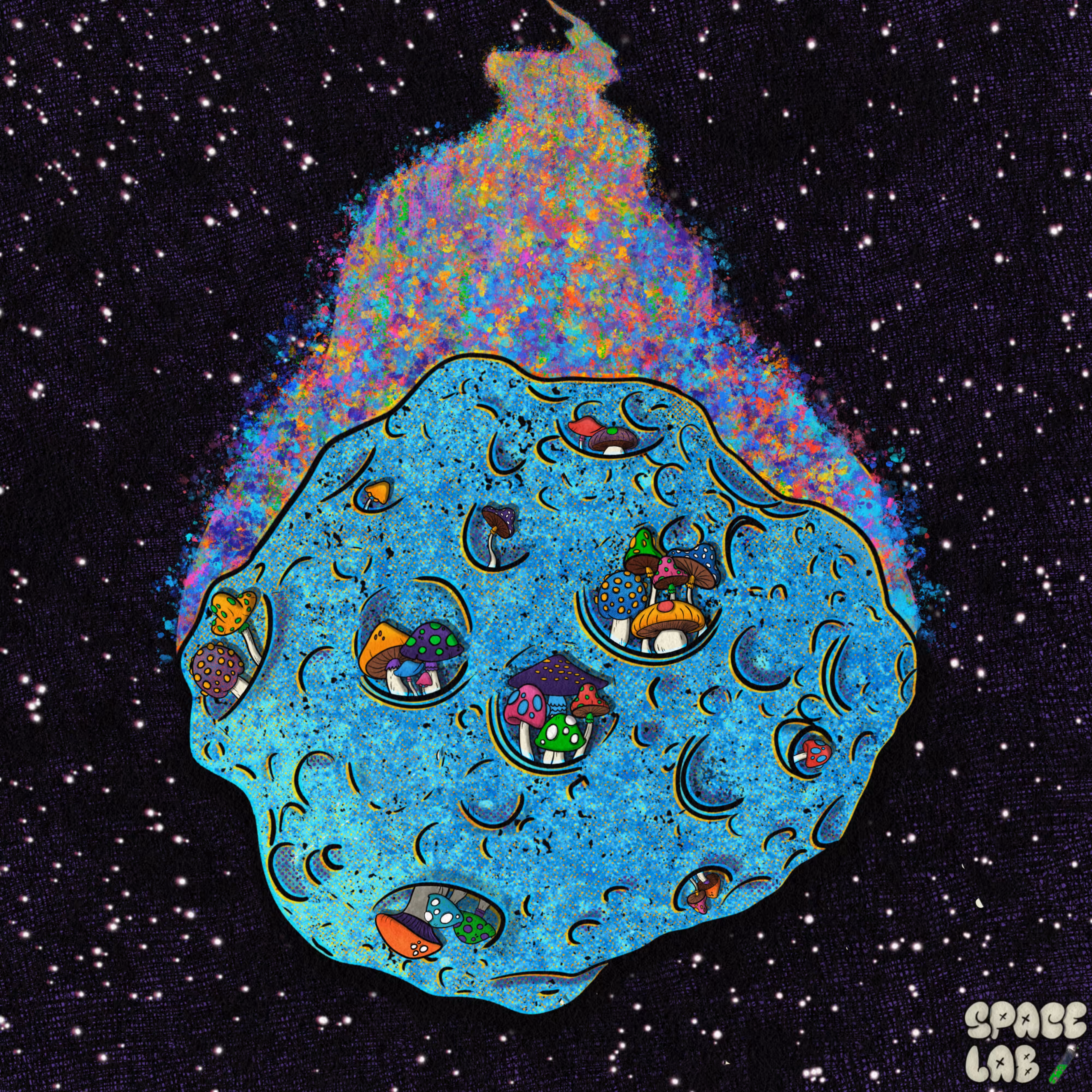 Comet Shrooms - Space Lab Token #001