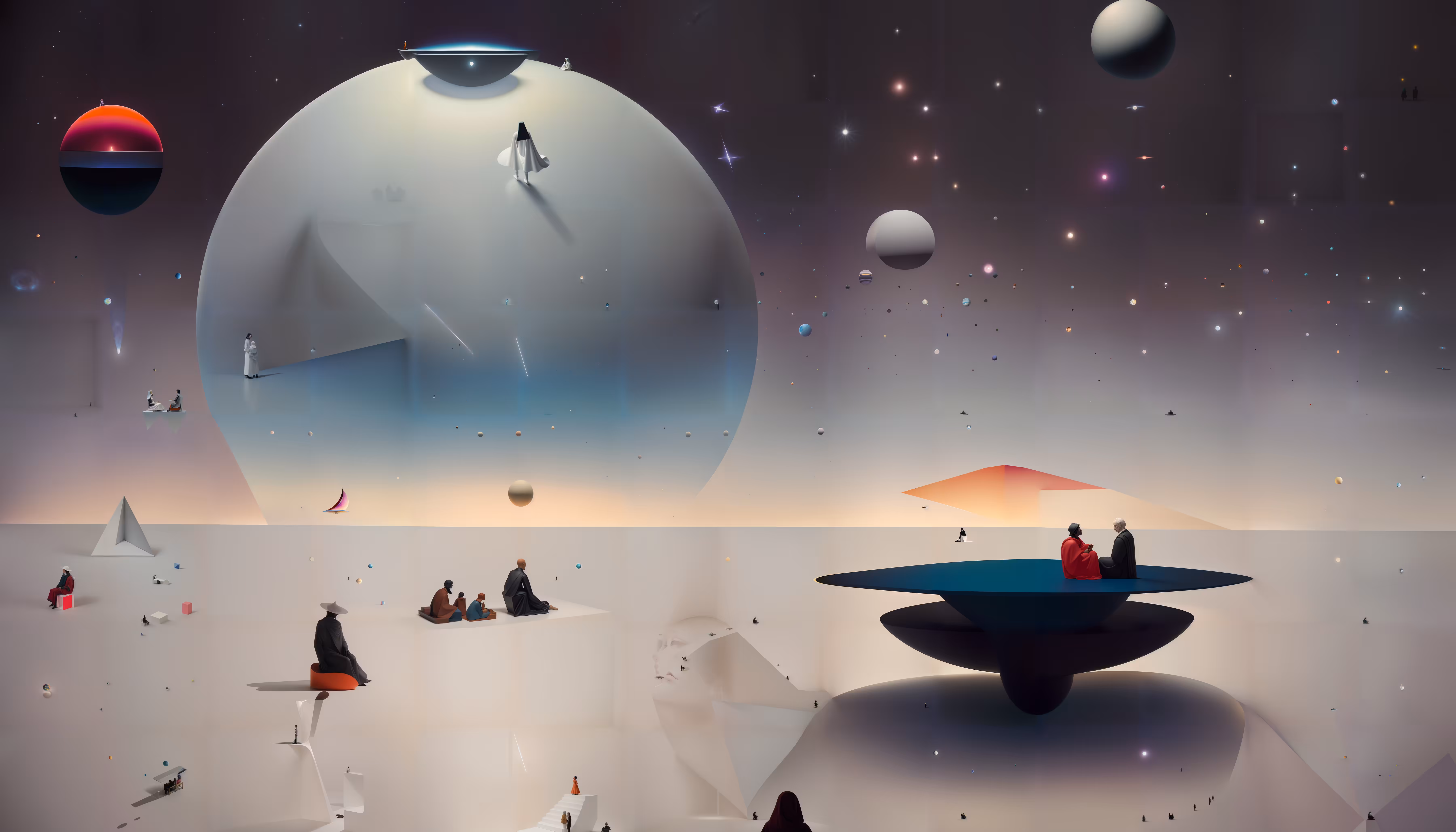 Possibility Spaces: Captivating Saturn