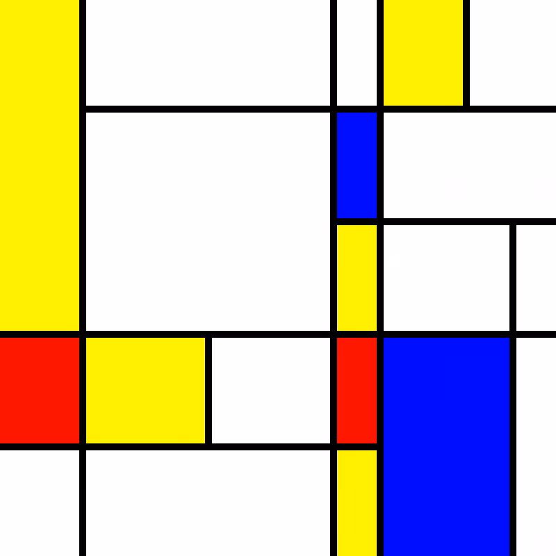 compositioninredblueandyellow.art, (NFT) #30