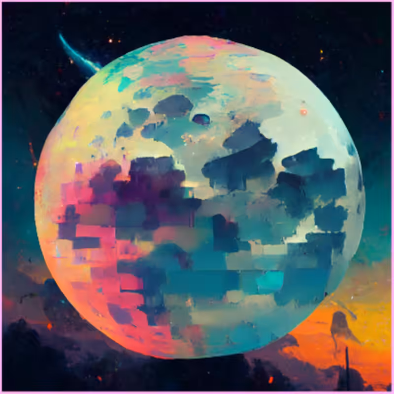 Moon Study #18