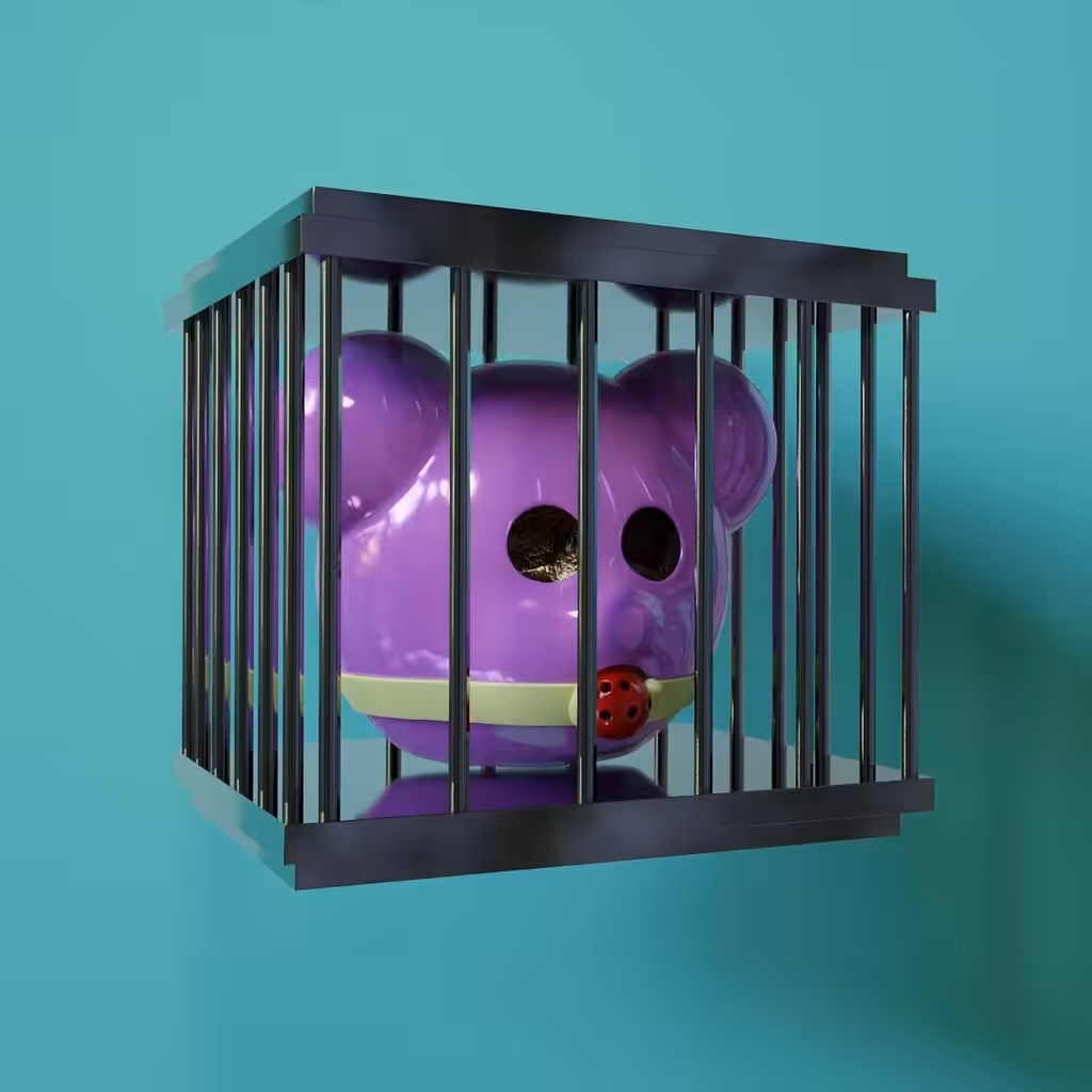 Horny Jail Bear Skull Gift