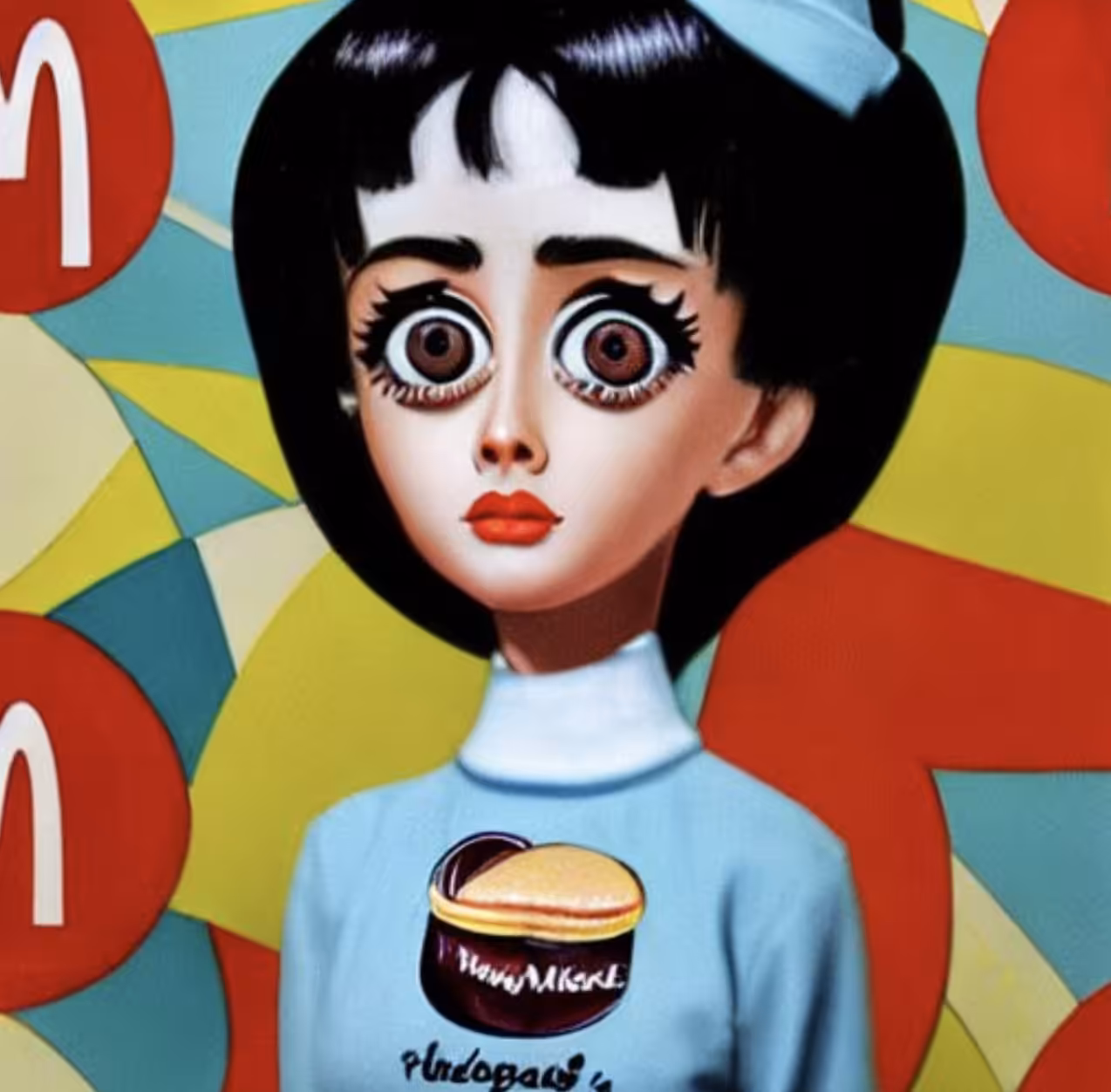 Ai McDonald's The Burger Stare