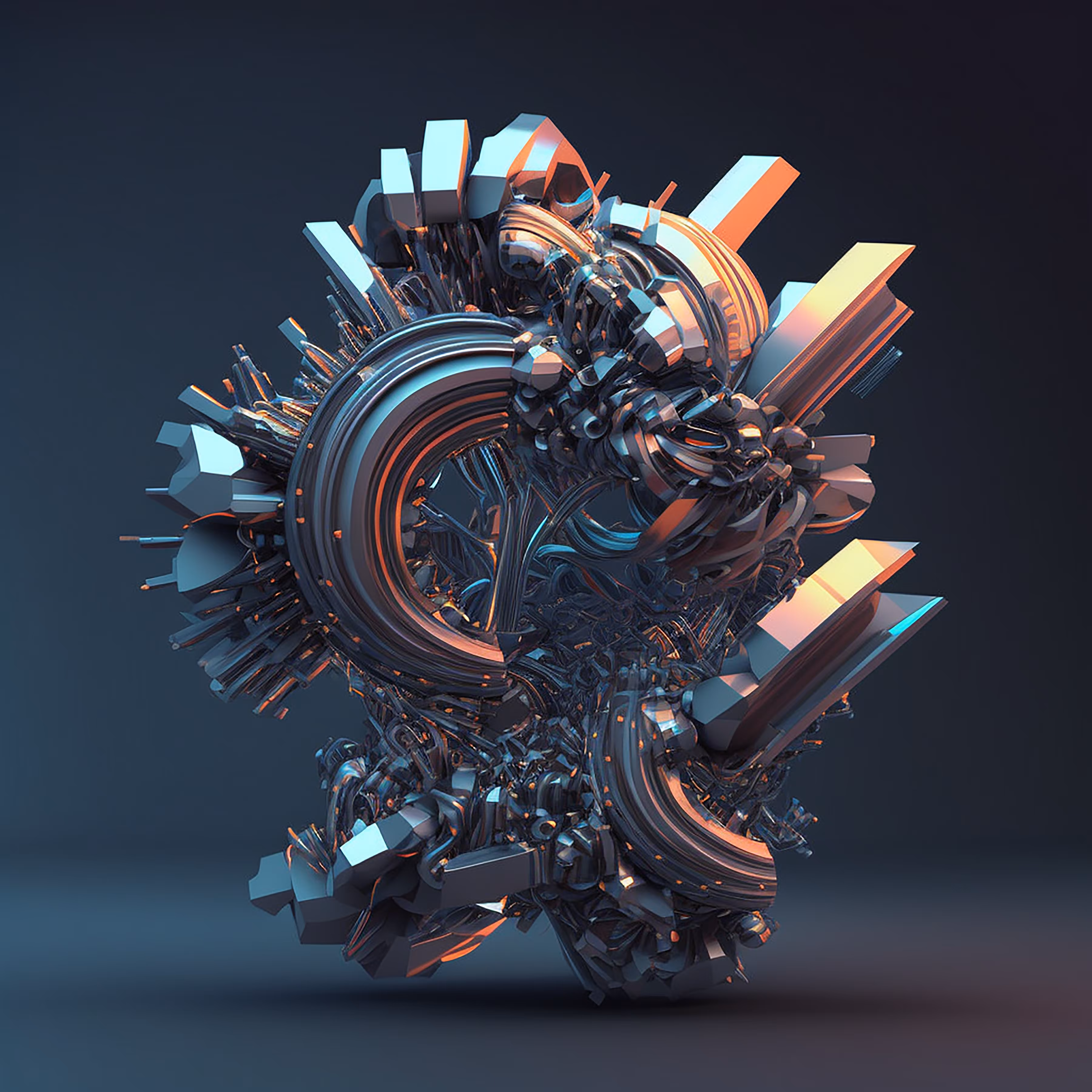 The Birth of AI Sculptures #235