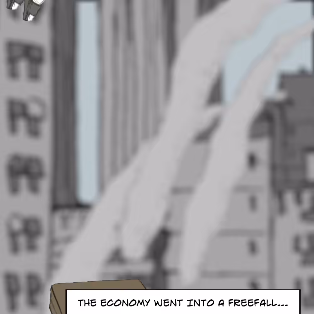 CITIZEN Issue #0 (A Brief History of the Near Future): Panel 47: Collapse of society 2
