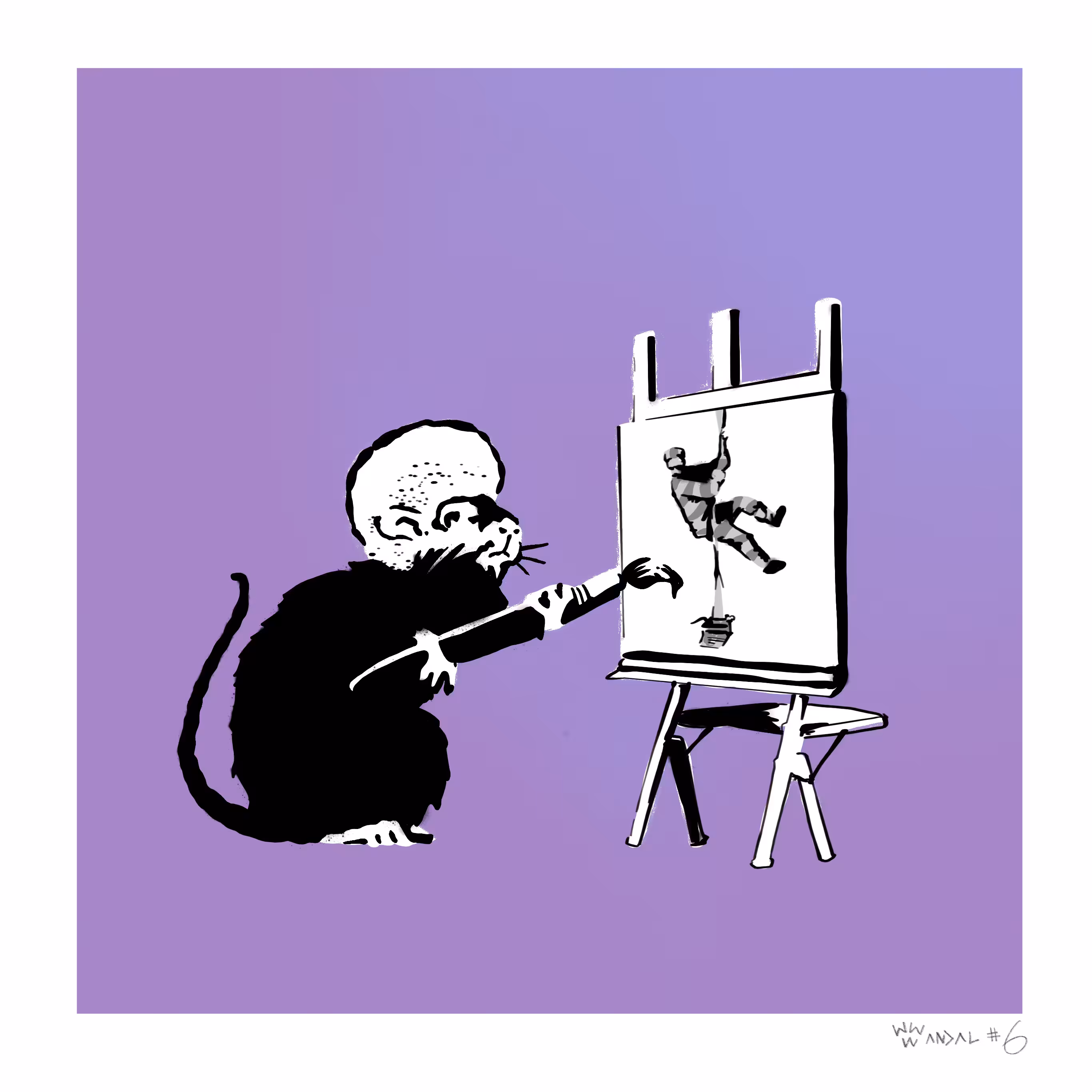 P6 _ Create Escape, Purple | CryptoPrints