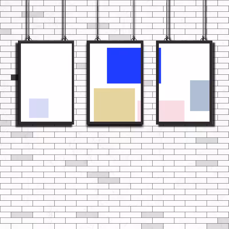 Triptych Abstracts I #6