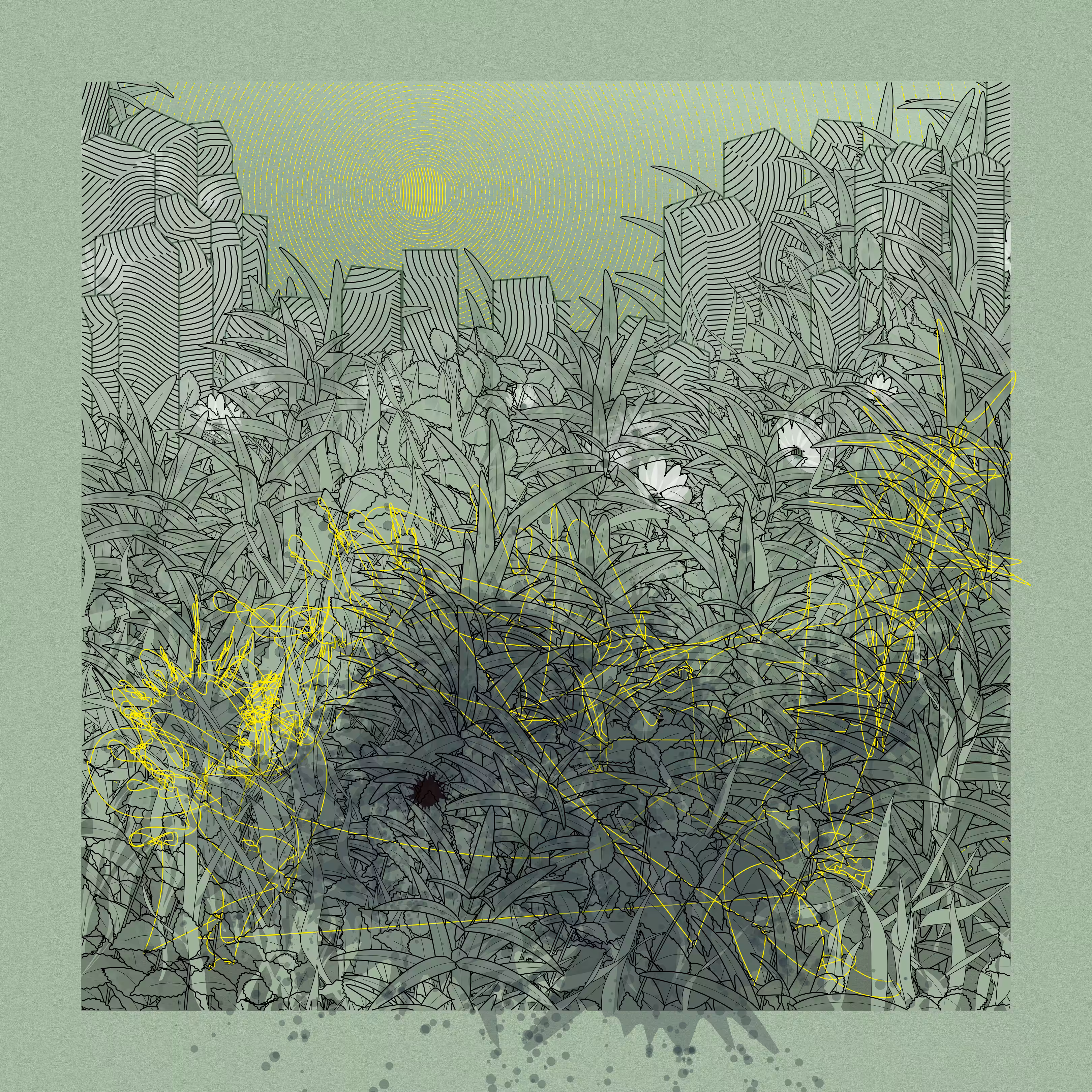 Landscape with Carbon Capture #7773