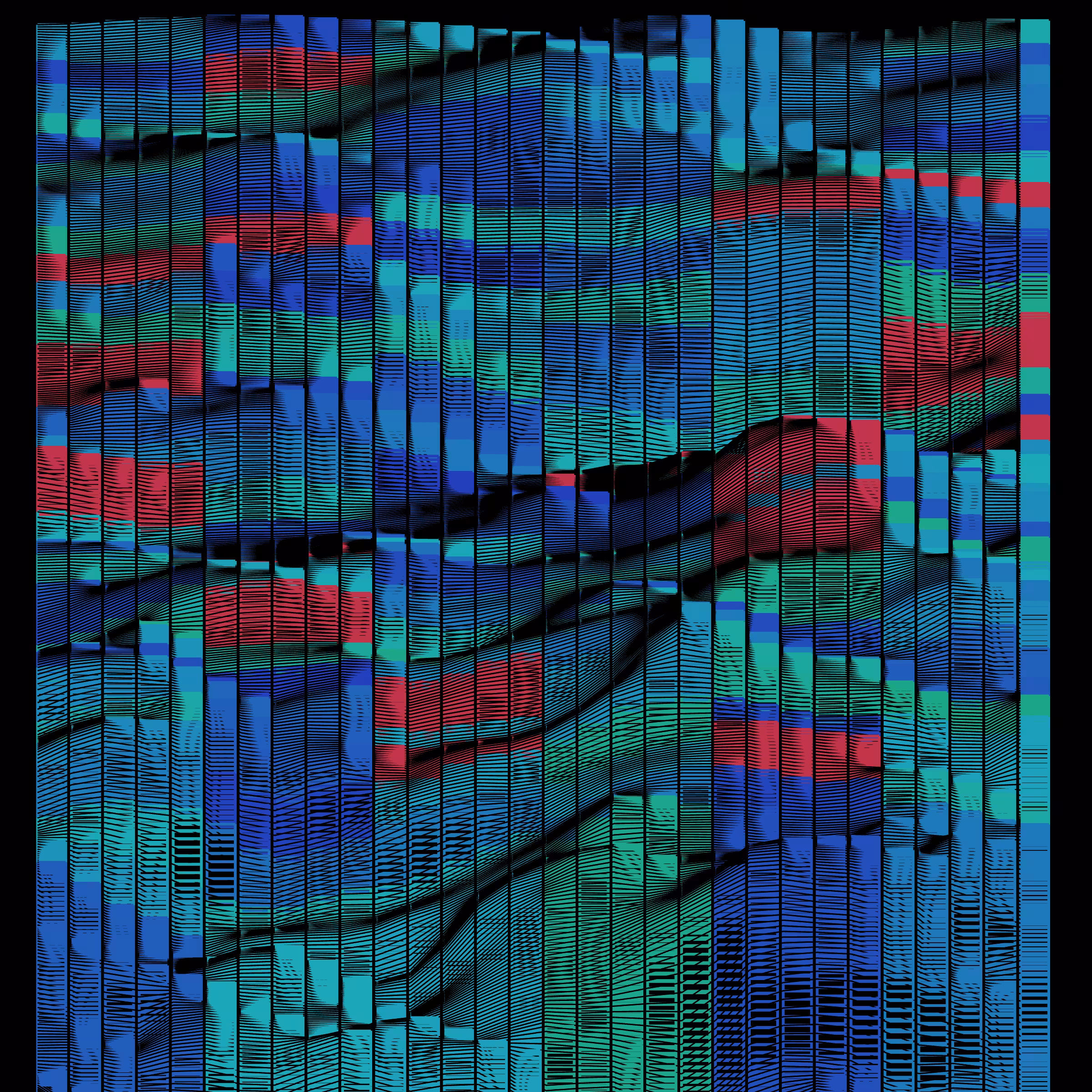 Rainbow mountains #77