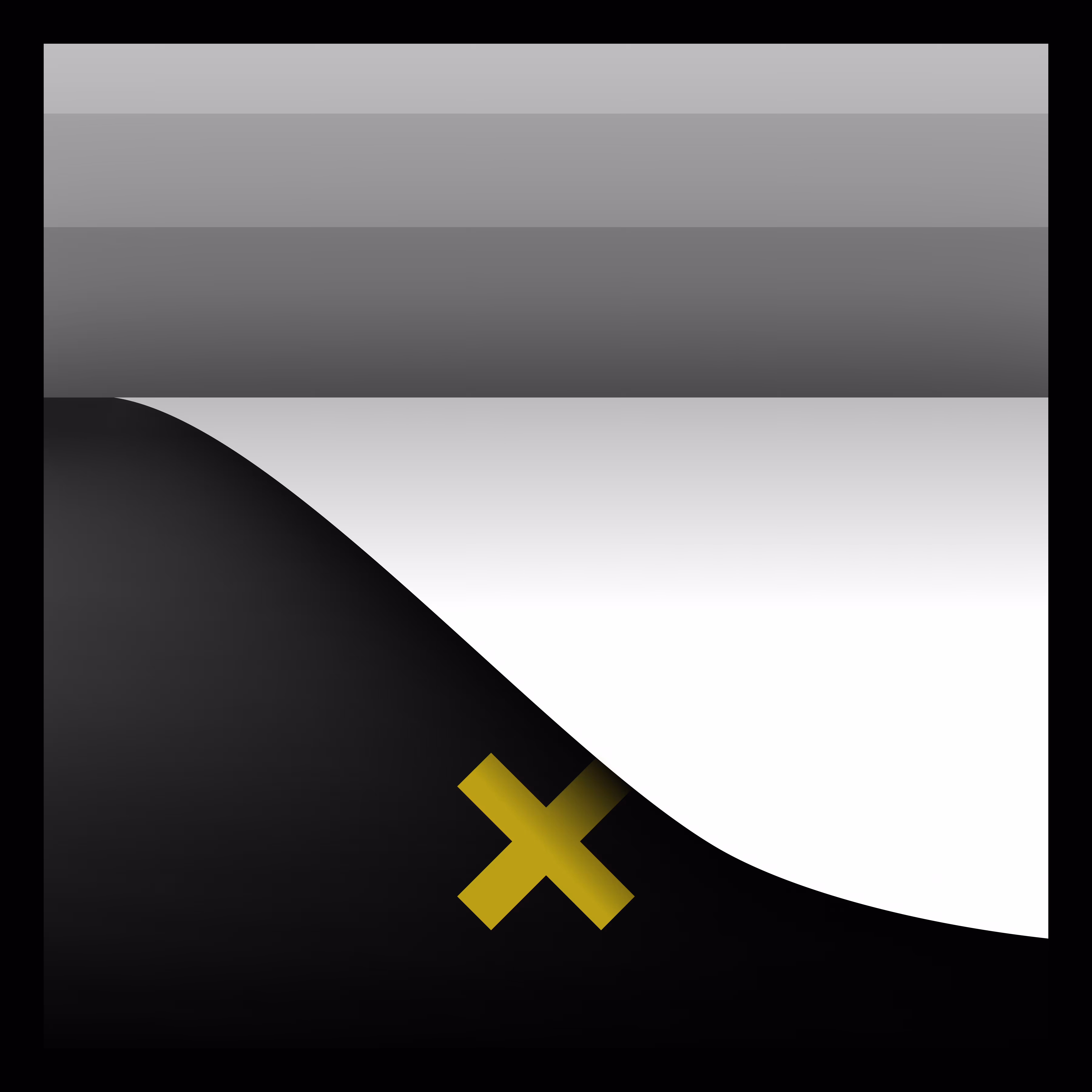 Northern California - Framed Gold X #32