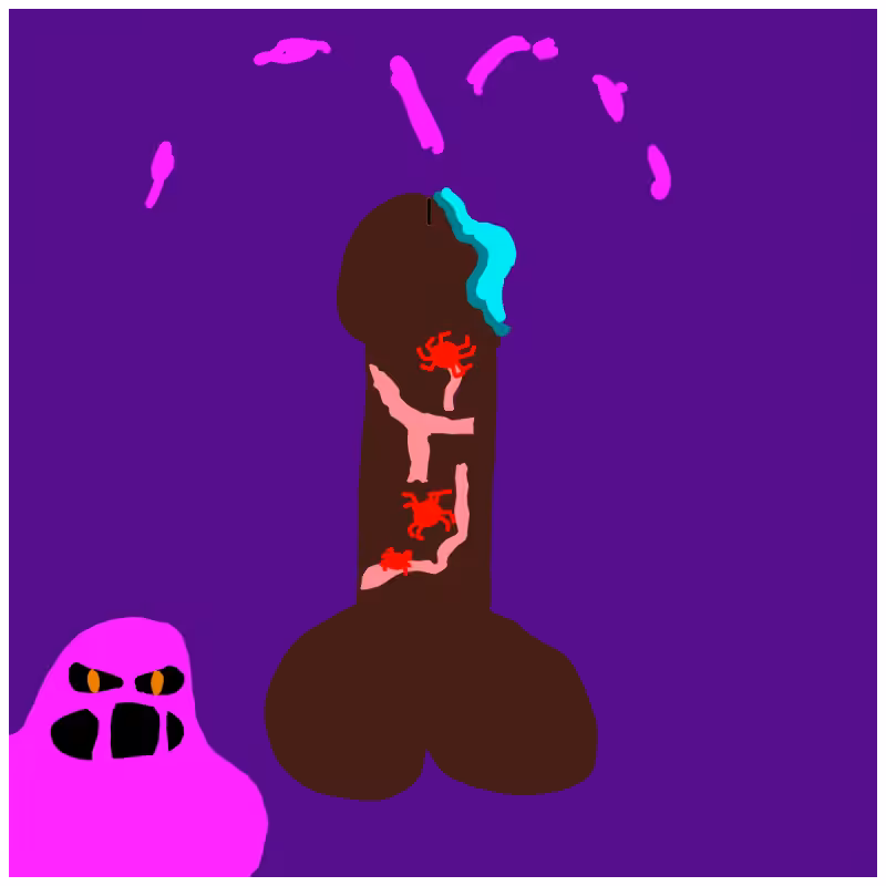 Decayed Dickgenerative Art #22