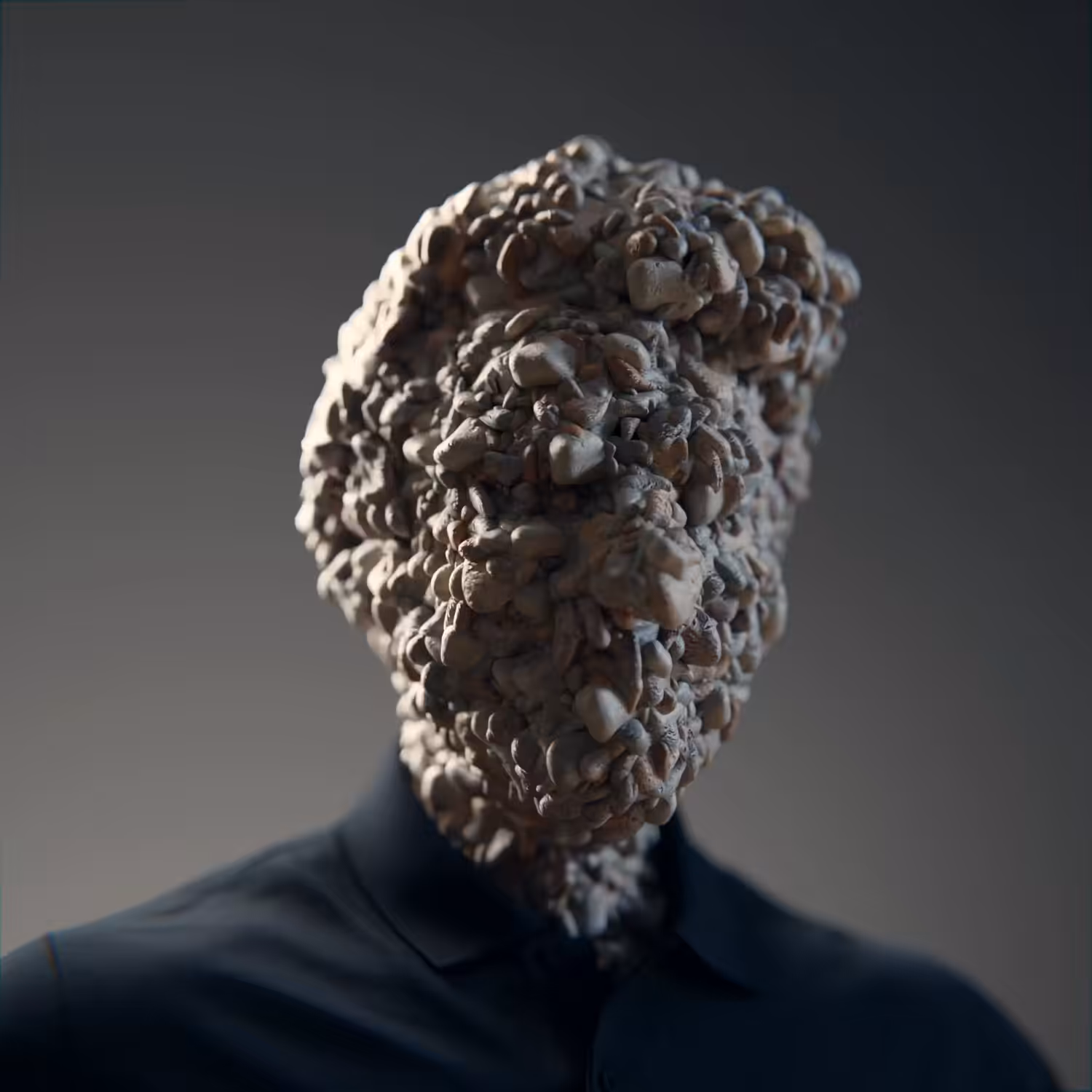 Self Portrait As A Blockhead