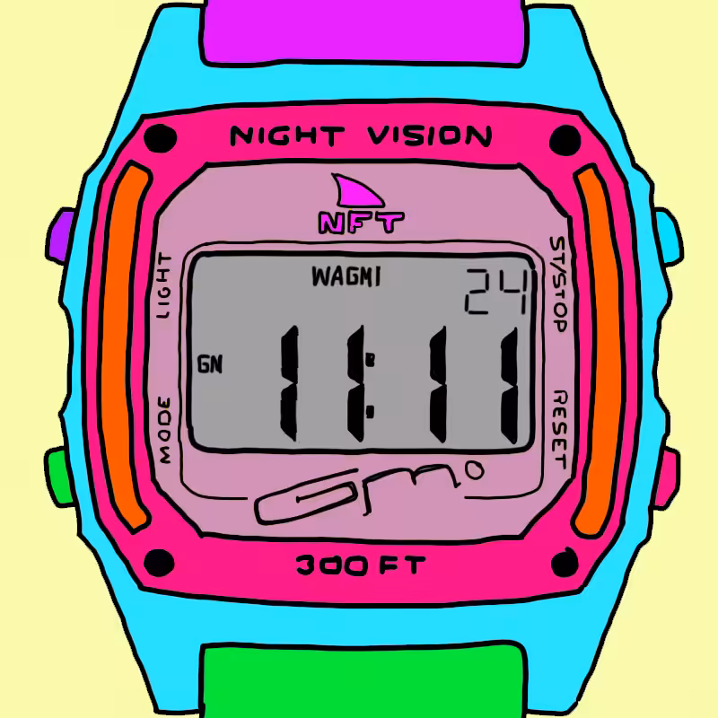 Make a Wish NFT Watch - Colorway #21
