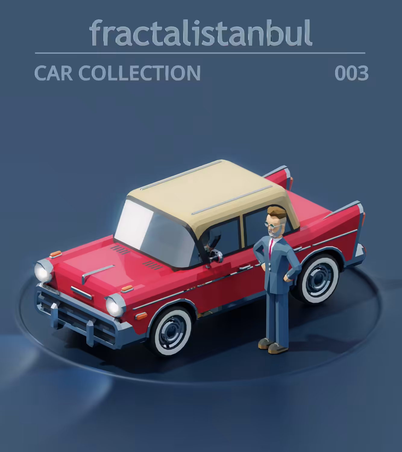 Car 003 - Red 01/50