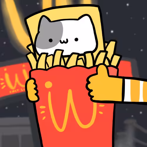 Long long french fries cat #049 
