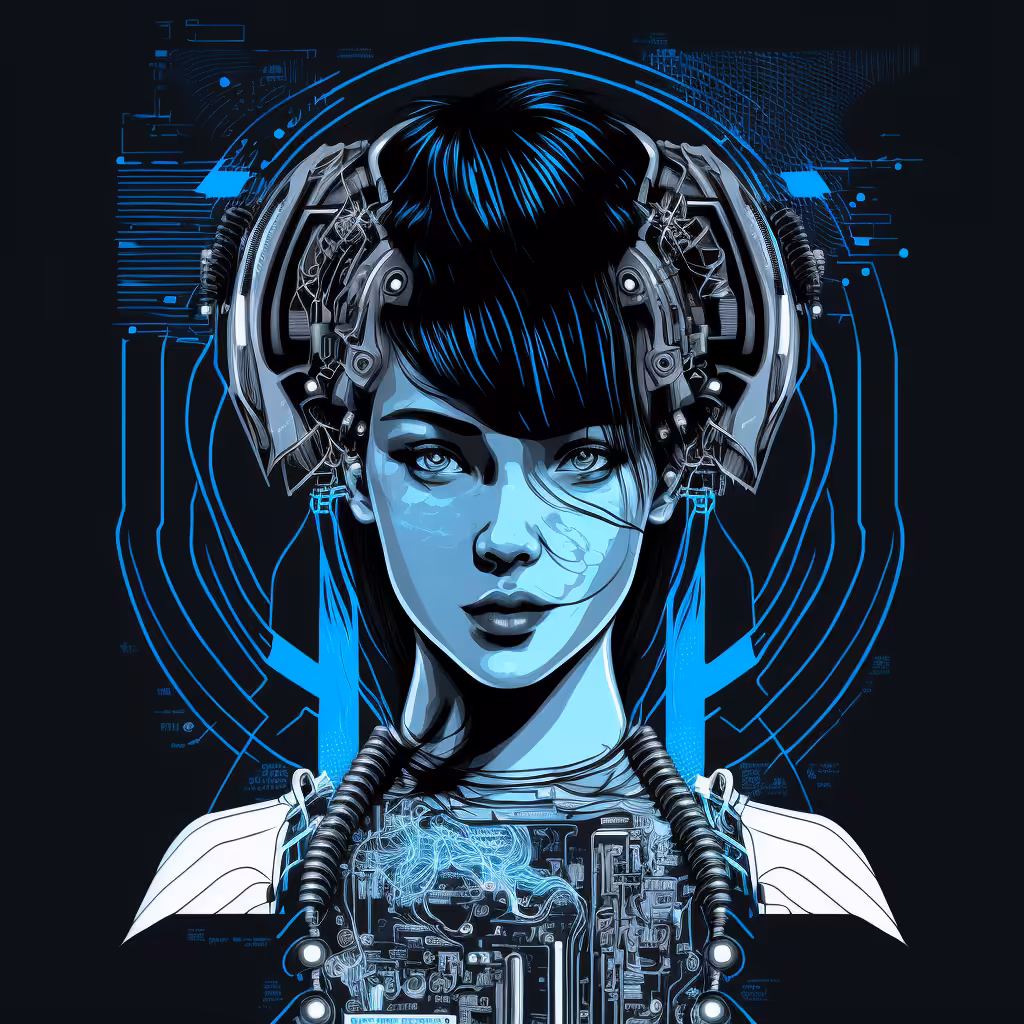 Cyberpunk girl #1
