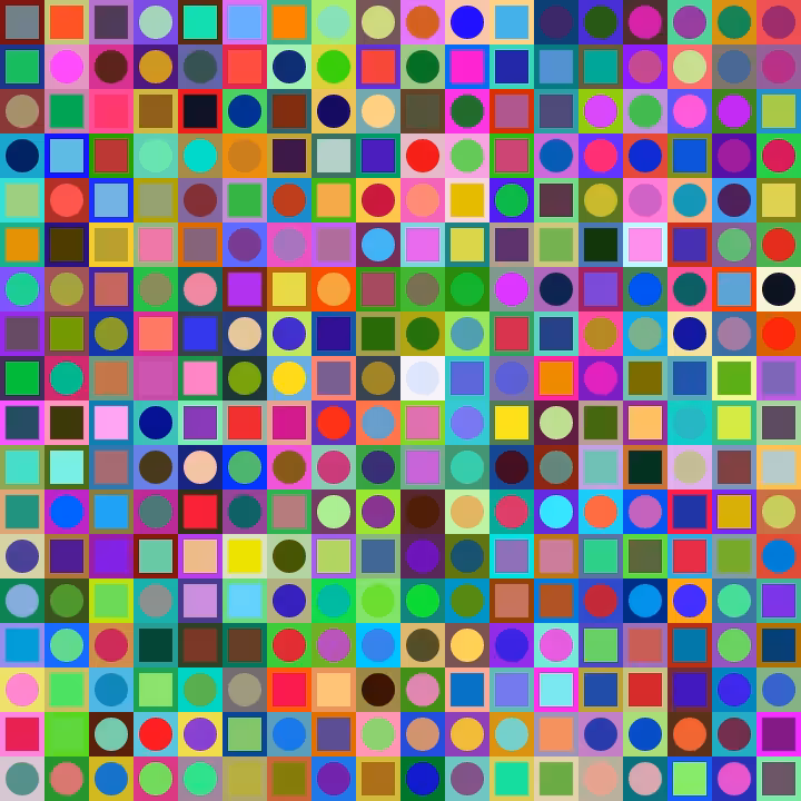 Square Dot Composition #143