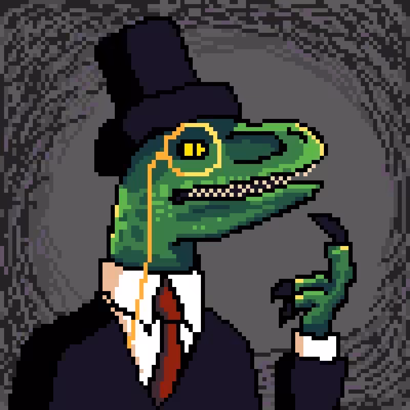 CryptoDinosaurs #12 -  Philosophoraptor