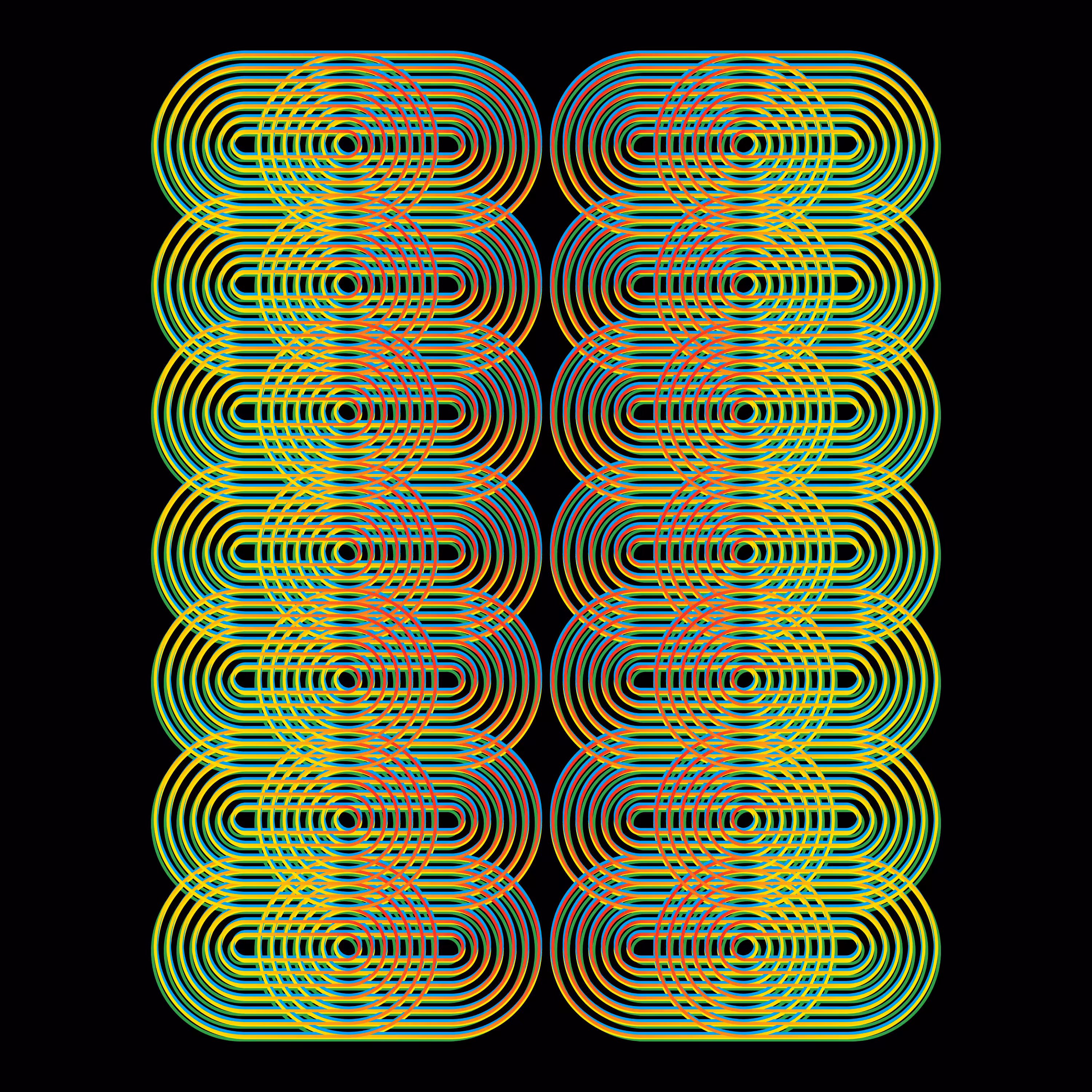 Moire Orb Displacement Study #2   