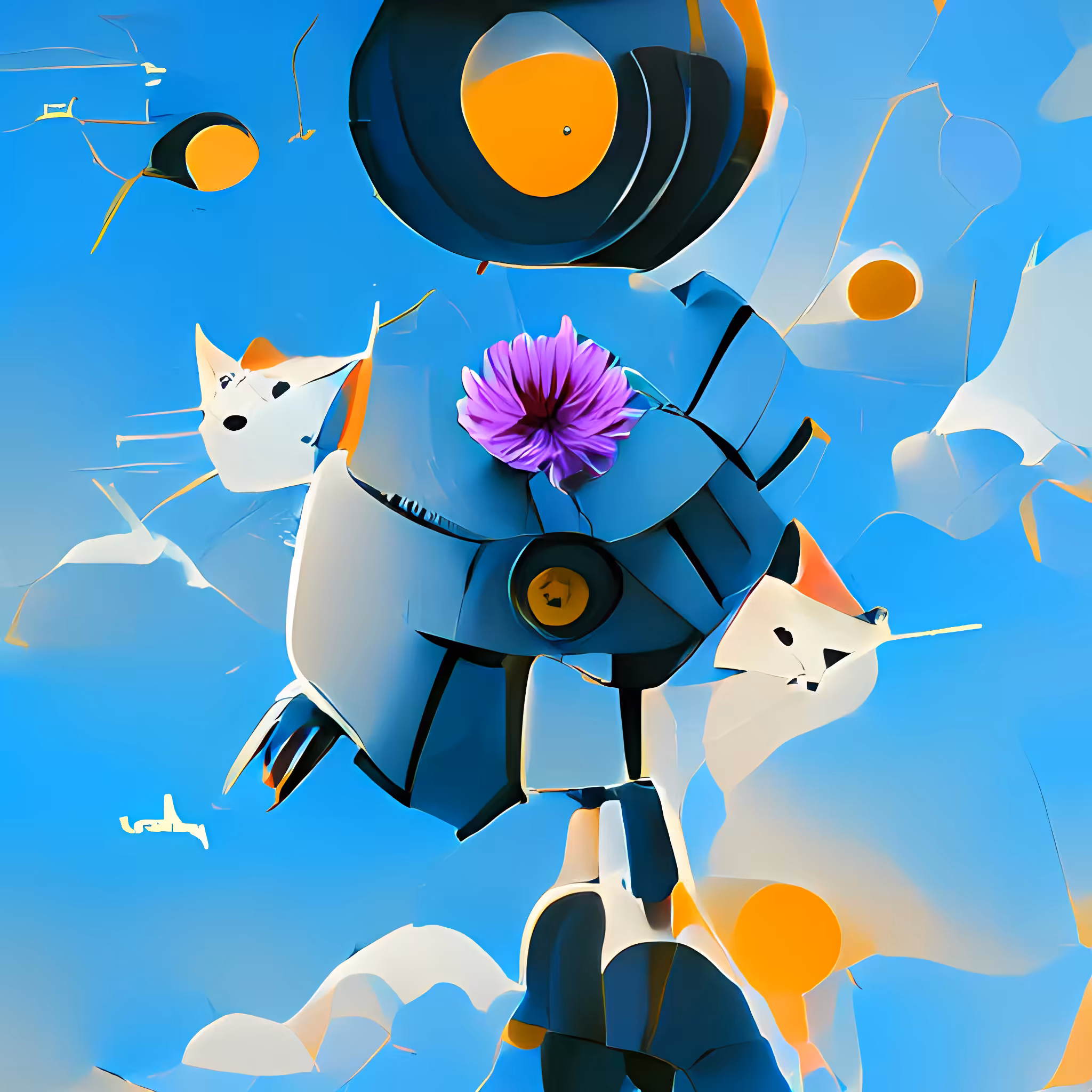 Cat robot space odsey#3